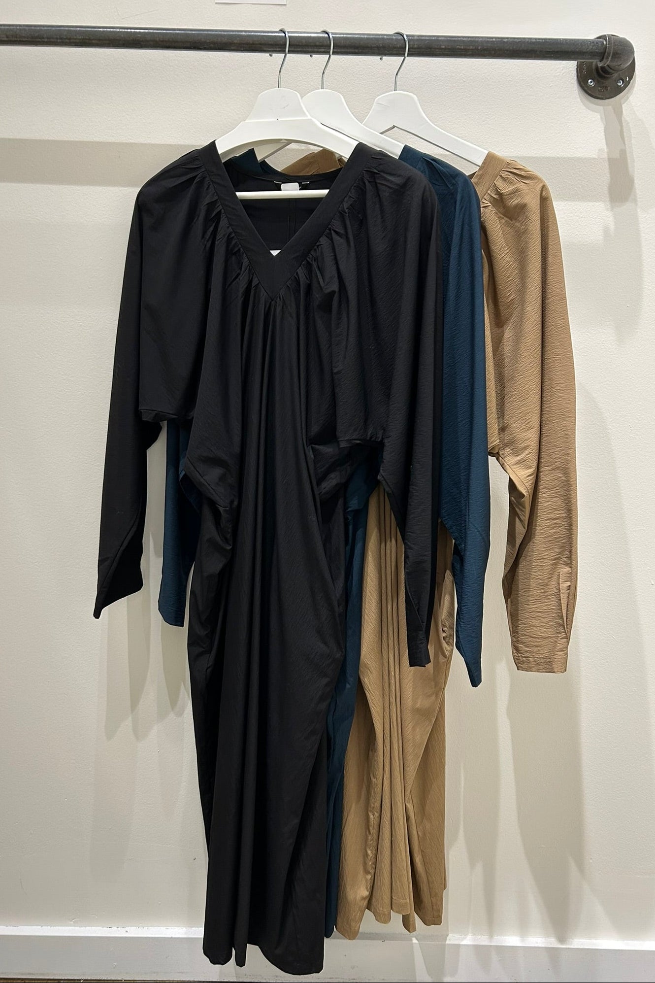 Dolman Long Sleeve Midi Dress