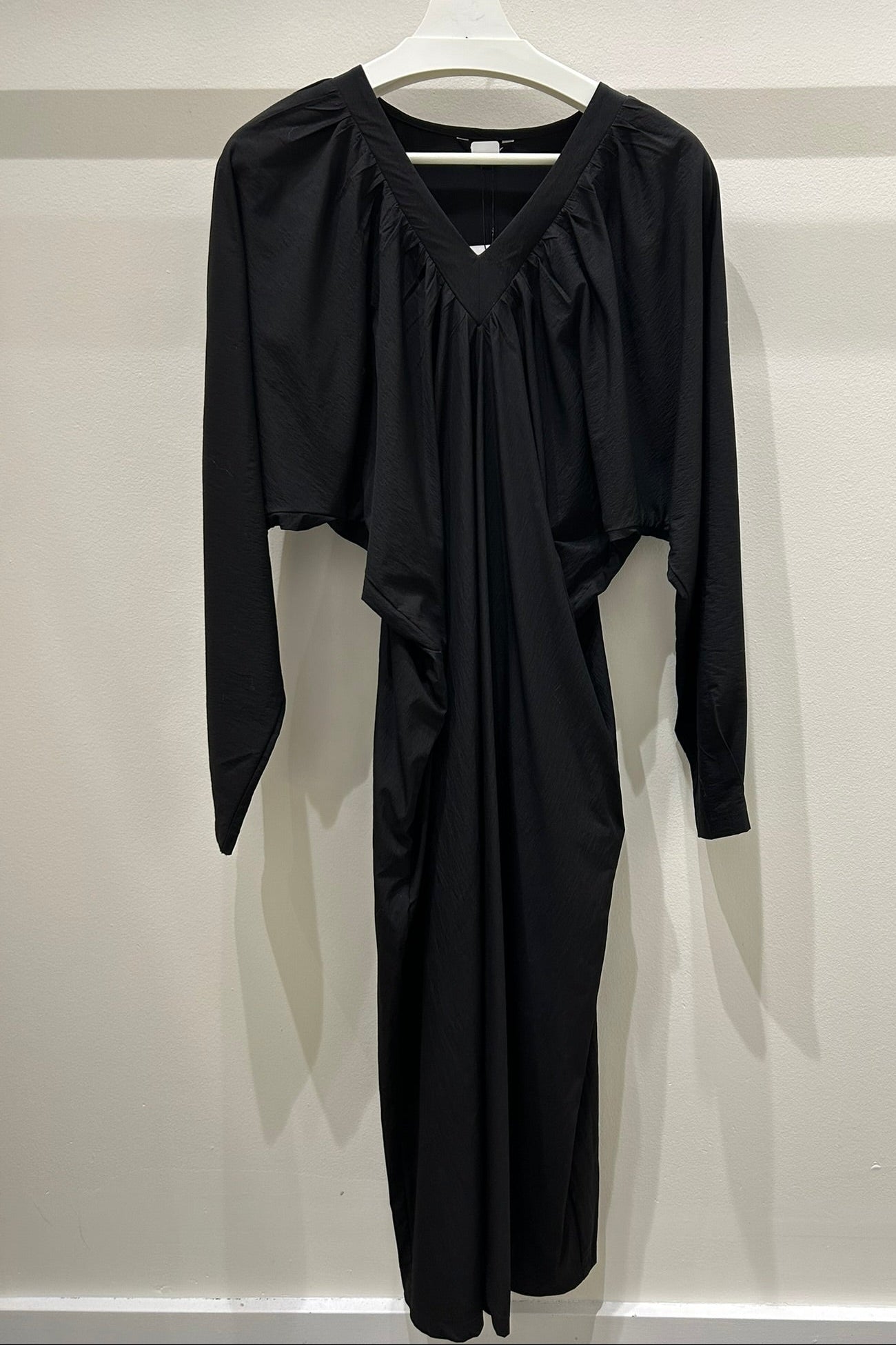 Dolman Long Sleeve Midi Dress