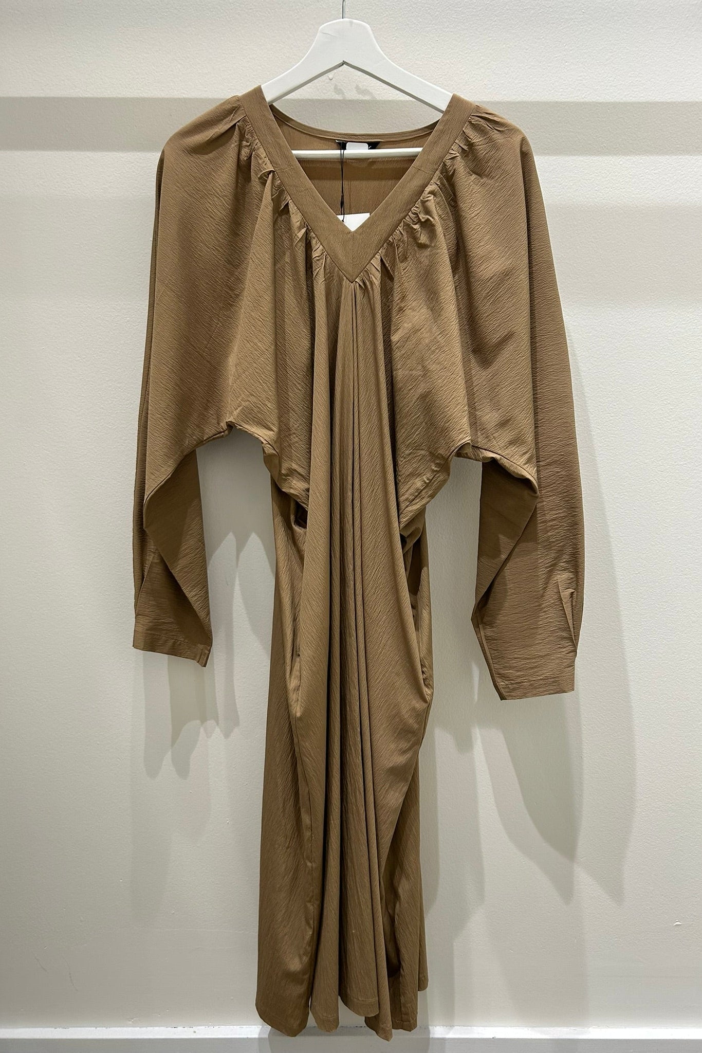 Dolman Long Sleeve Midi Dress