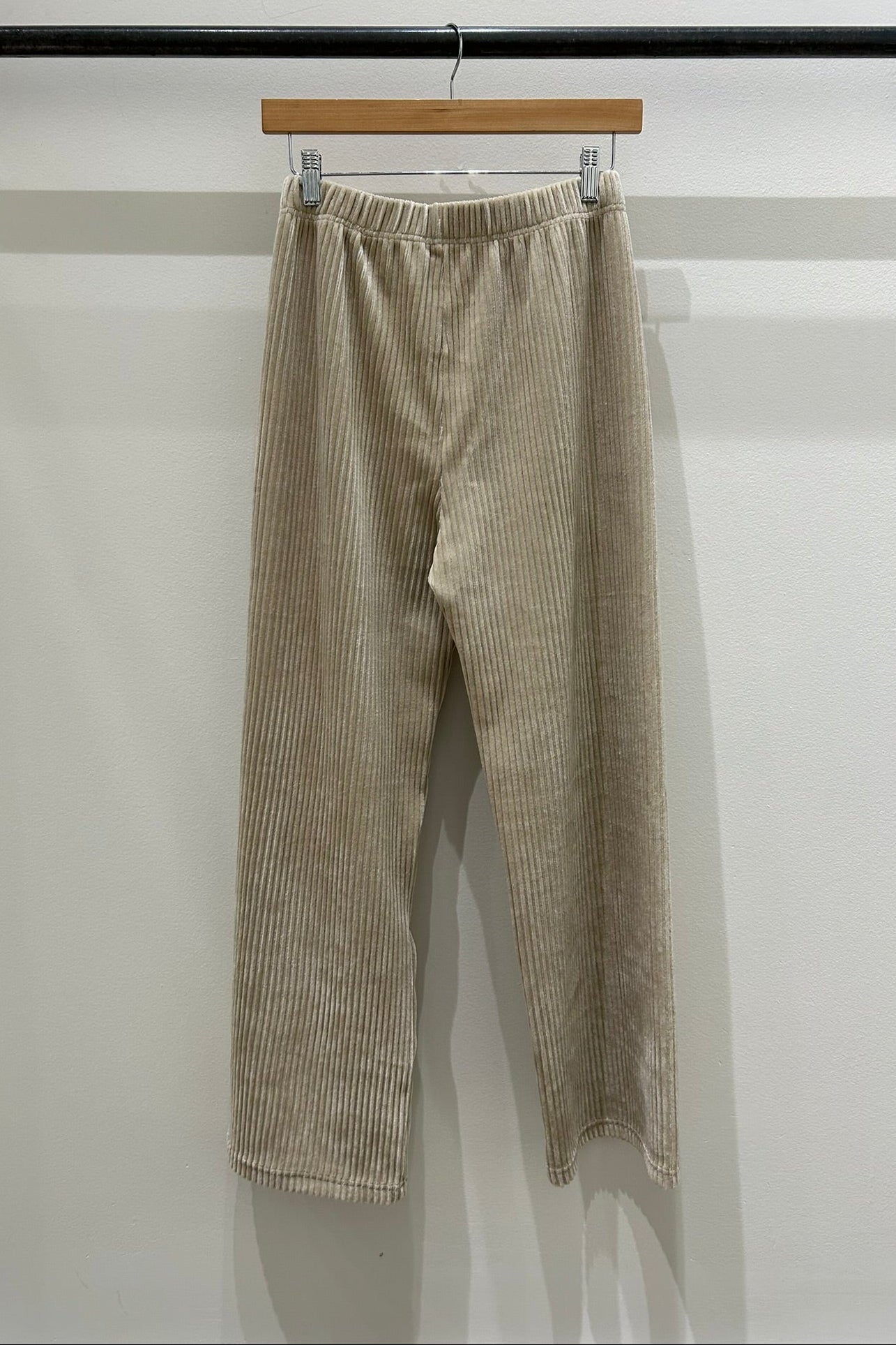 Thick Ribbed Corduroy Wide Leg Pants