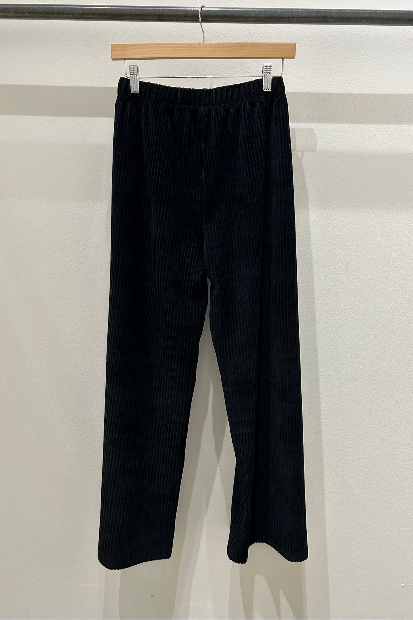 Thick Ribbed Corduroy Wide Leg Pants