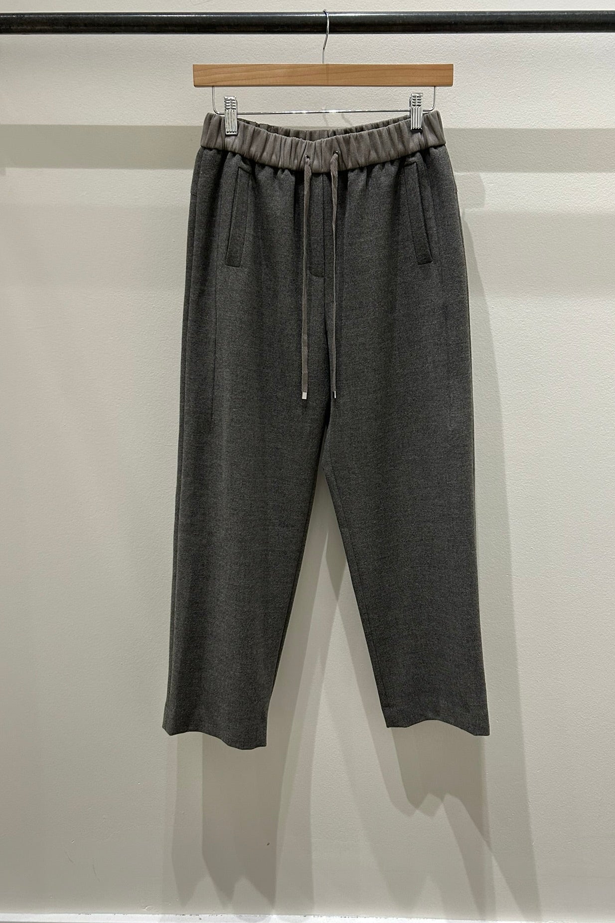 Mira Suede Trim Relaxed Fit Pants