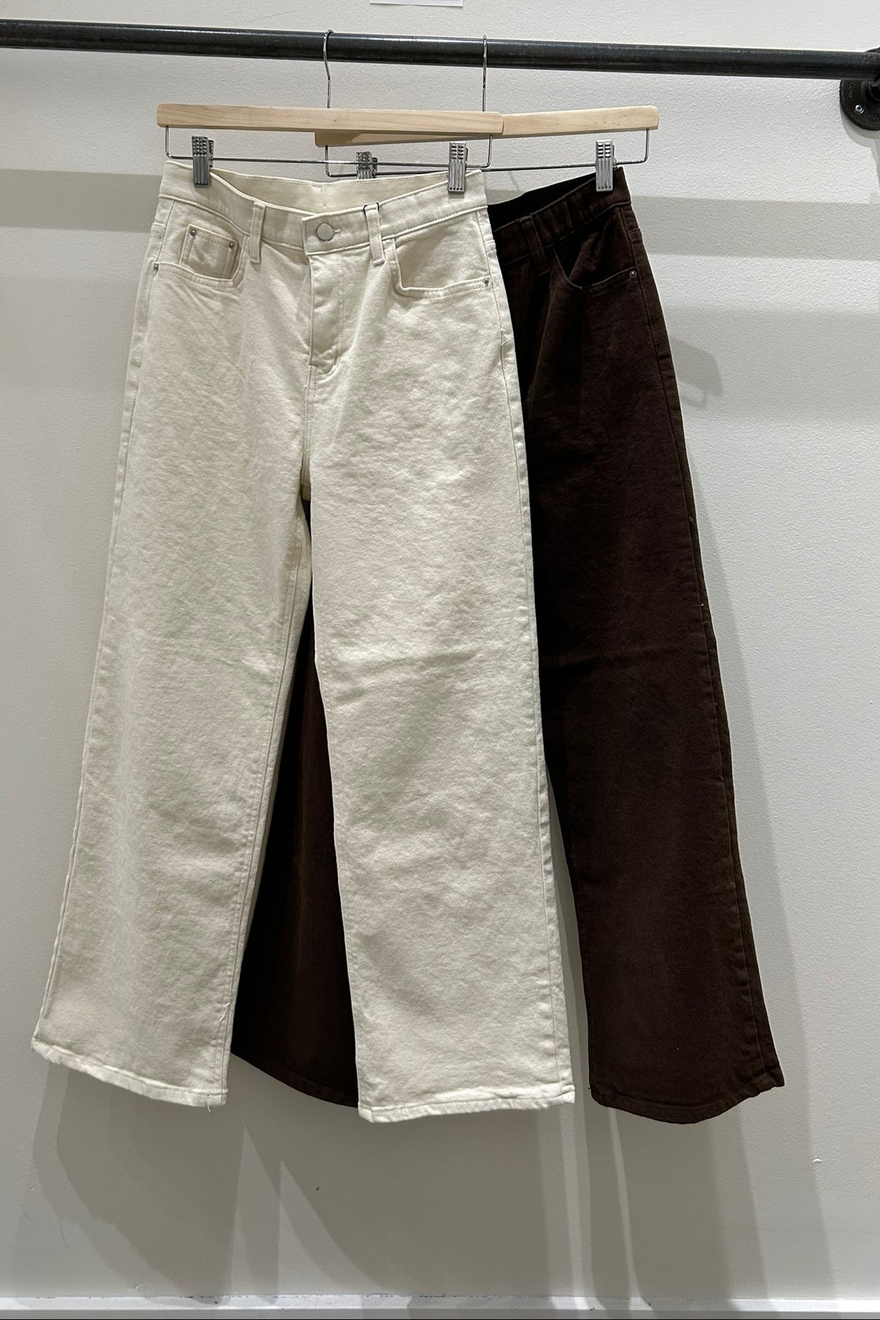 Yuna Fleece Lined Straight Pants