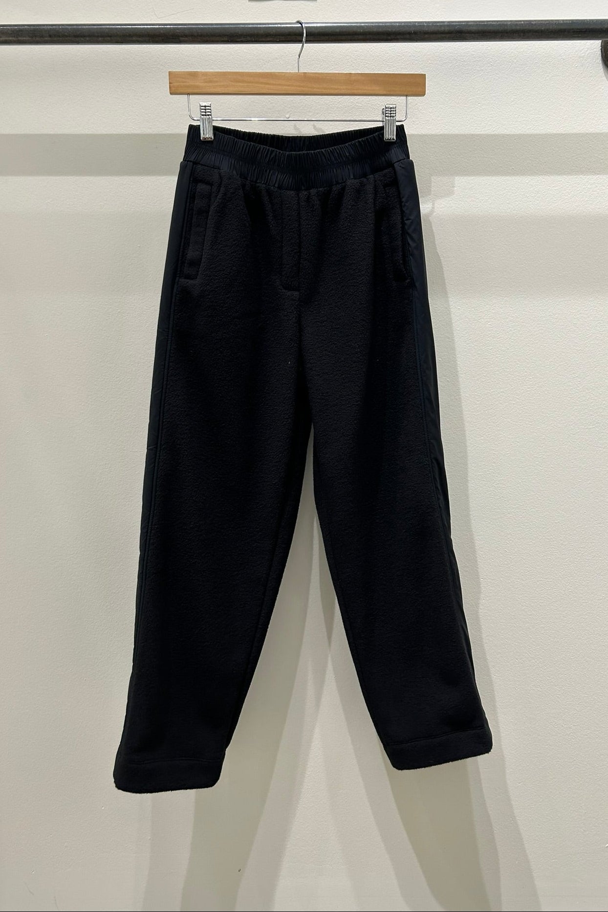 Mixed Media Fleece Pants