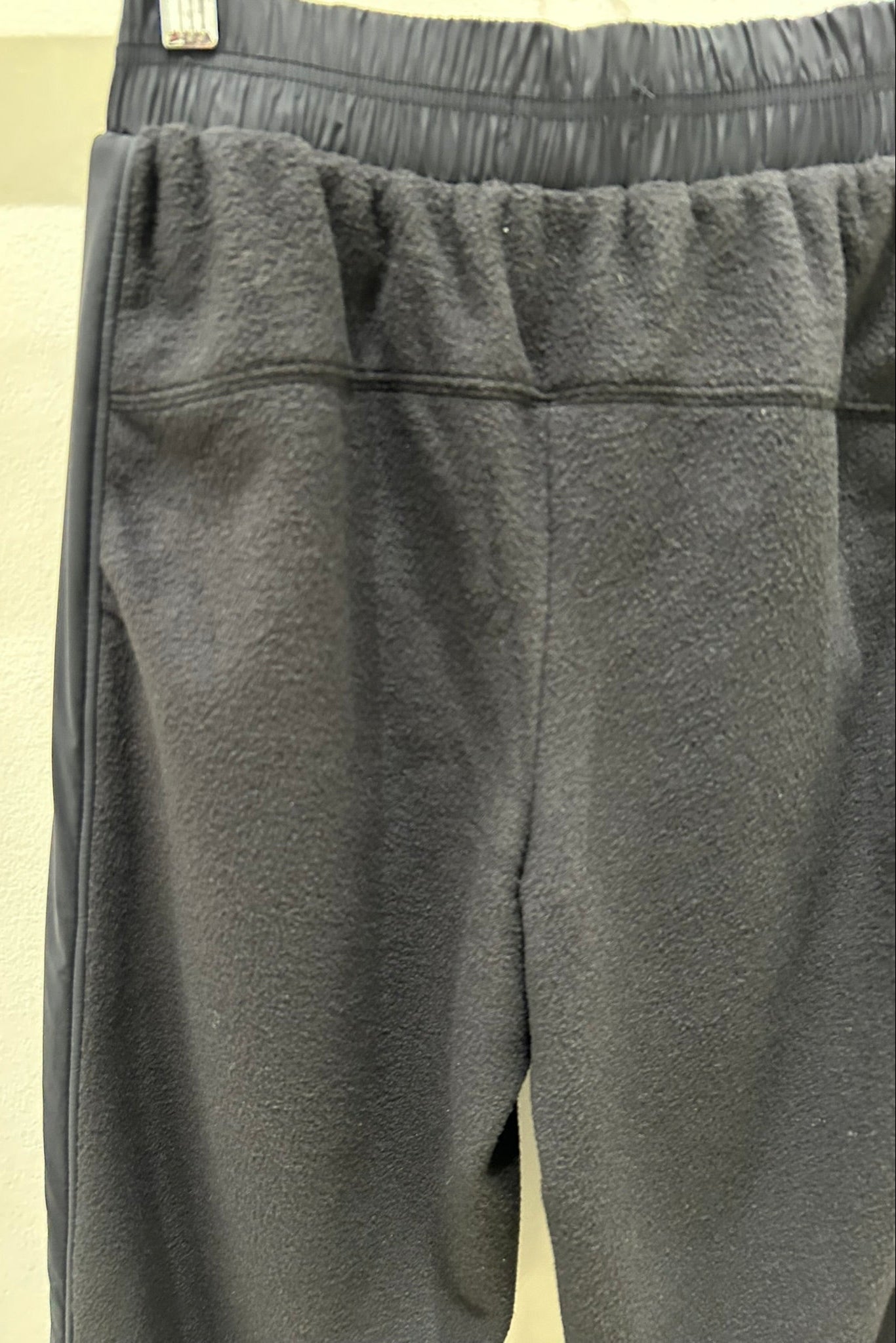 Mixed Media Fleece Pants