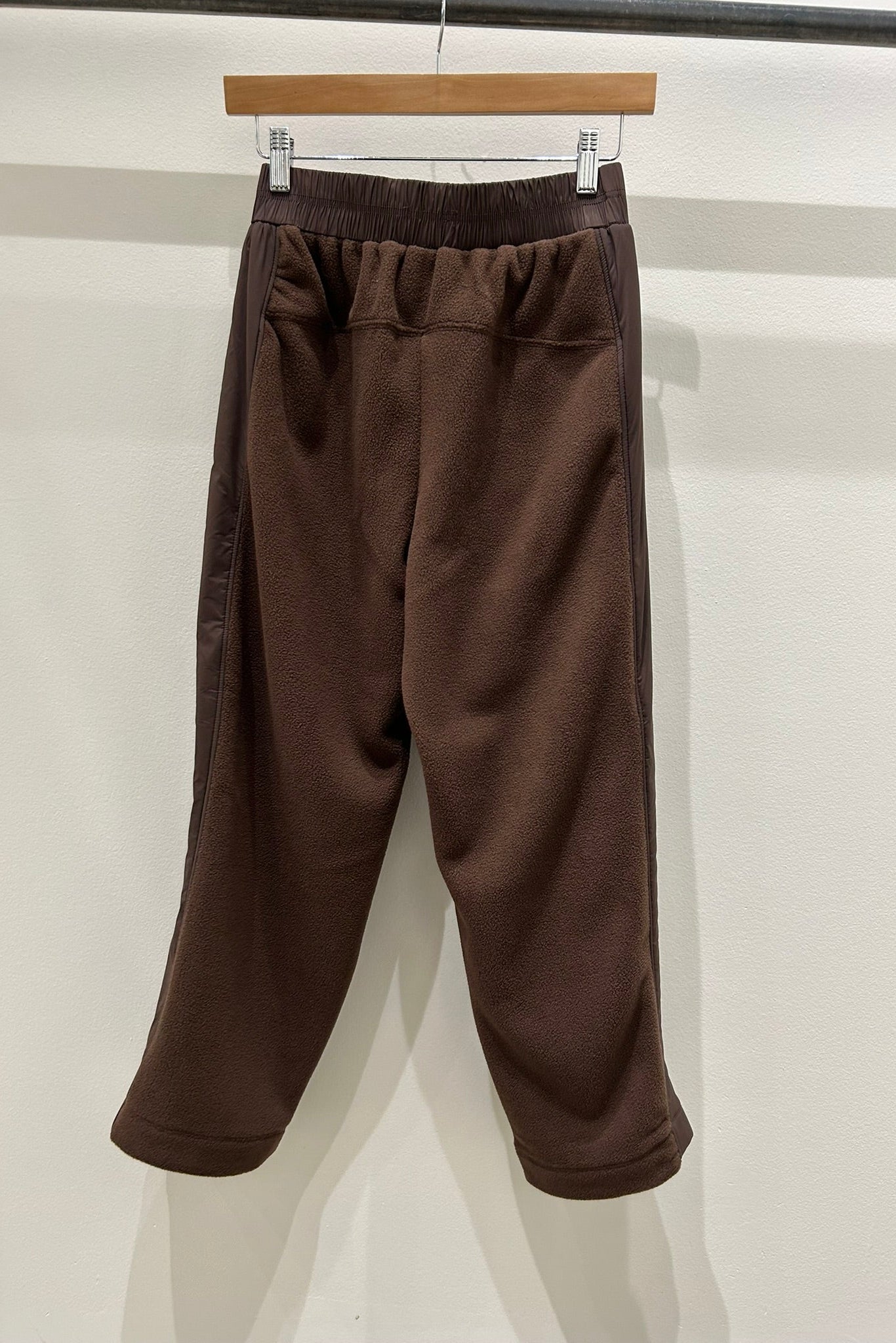 Mixed Media Fleece Pants