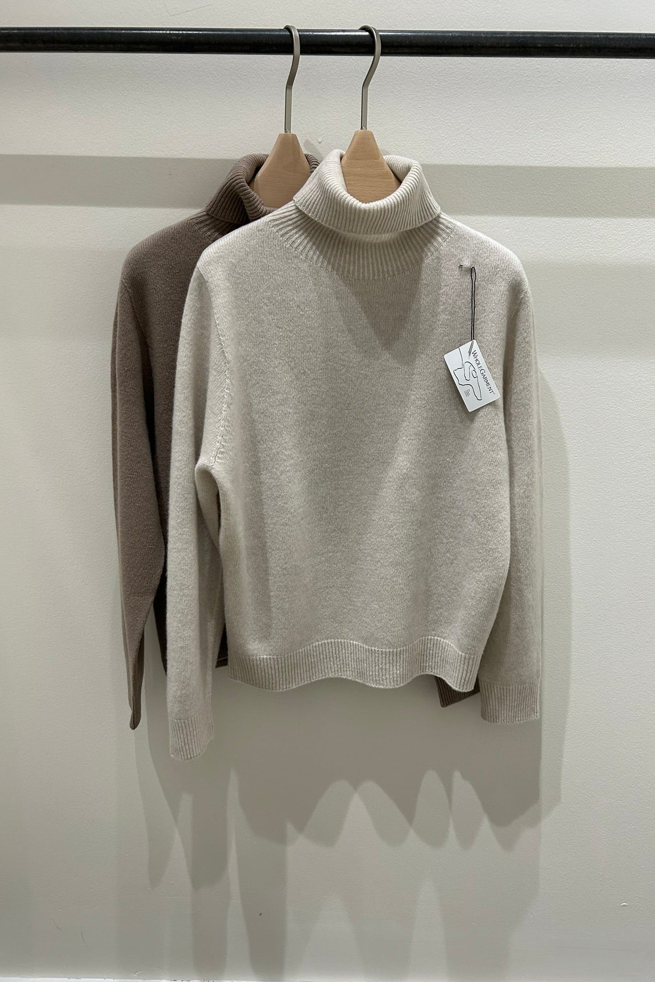 Turtleneck Wholegarment Sweater