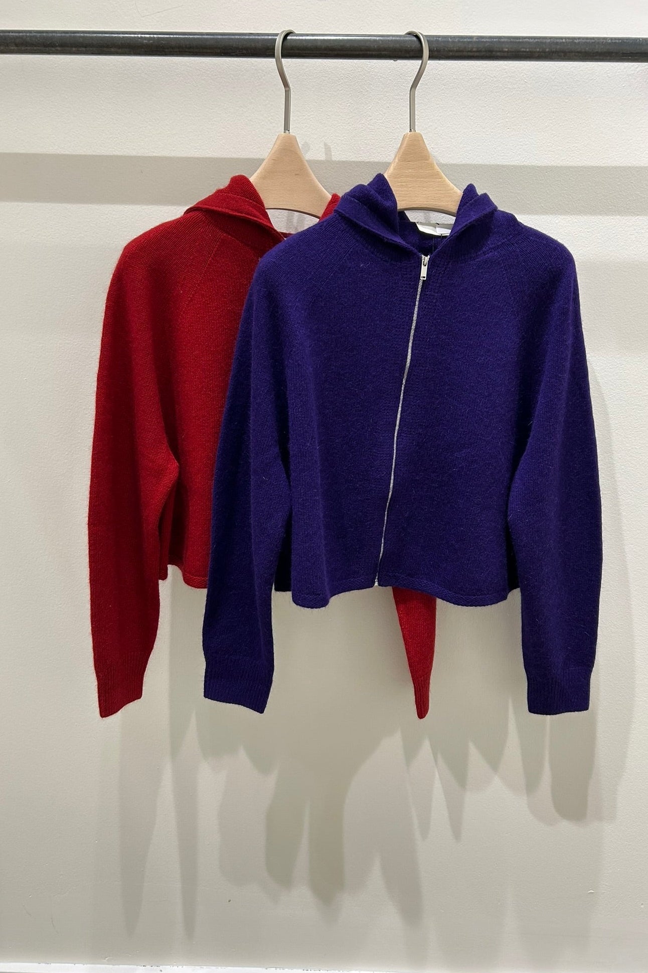 Hooded Zip Up Sweater Cardigan