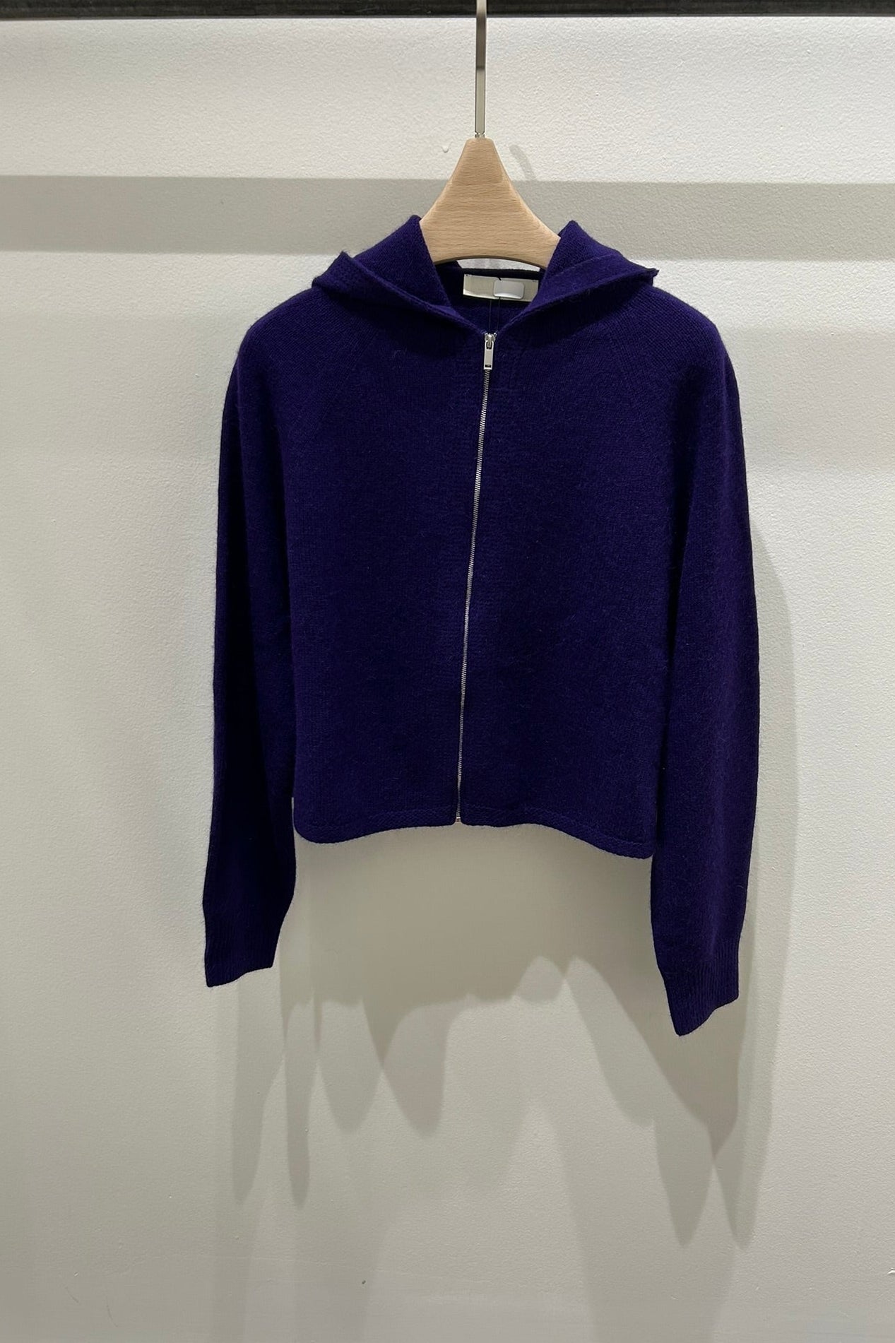 Hooded Zip Up Sweater Cardigan