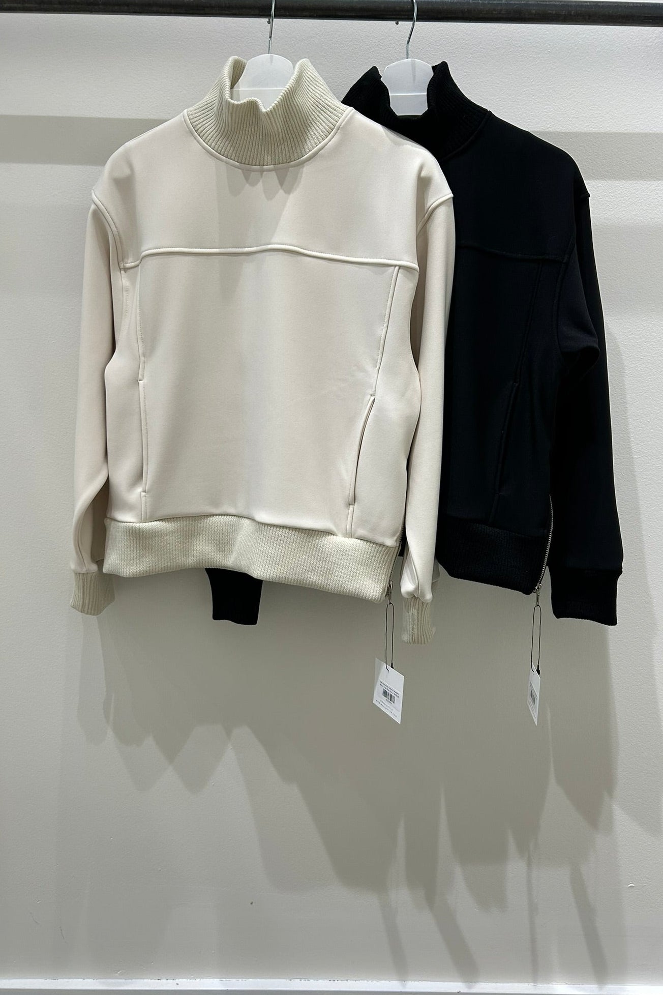 Miko Fleece lined Turtleneck Sweatshirt