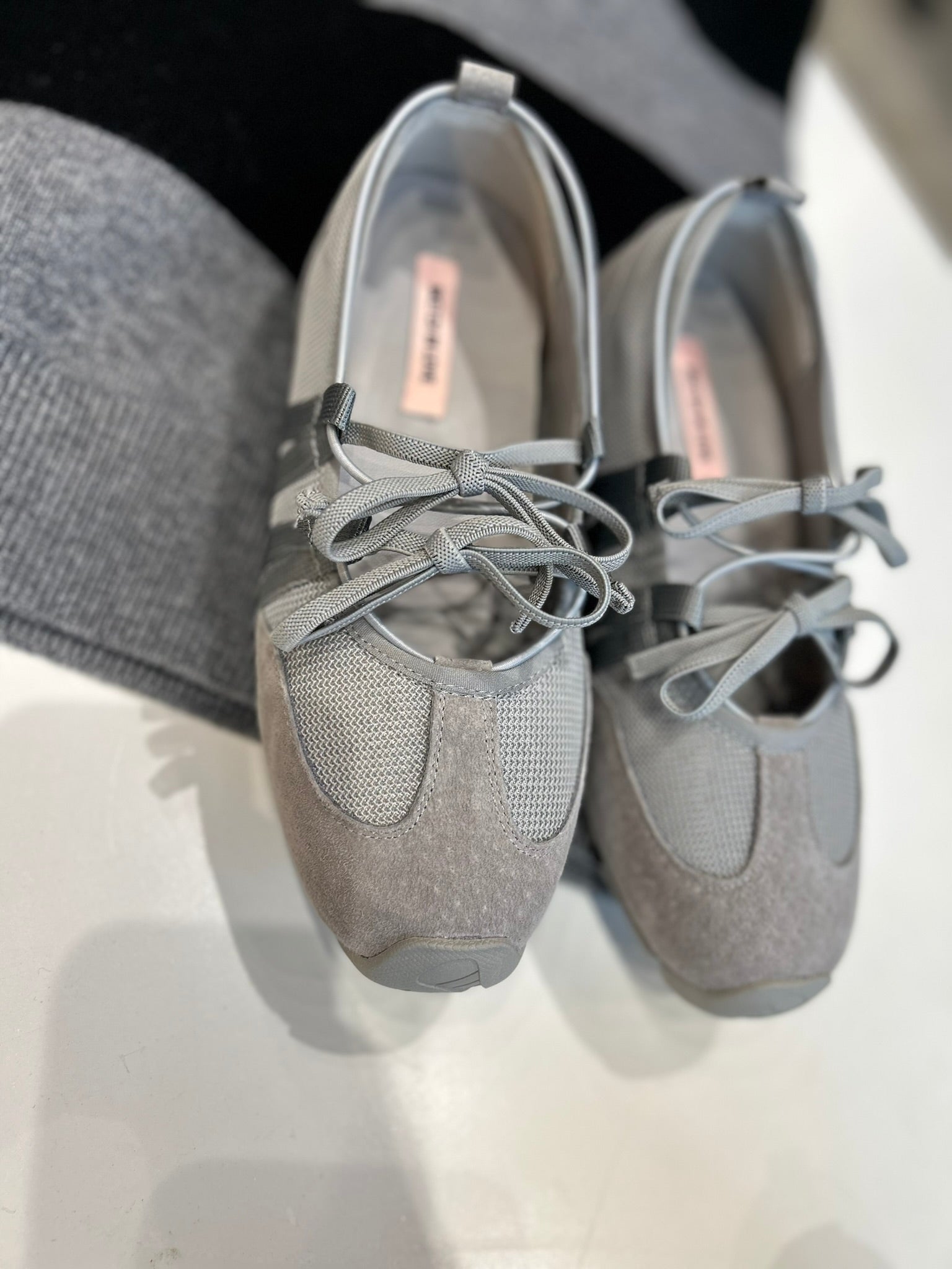 Ribbon Mary Jane Sneakers