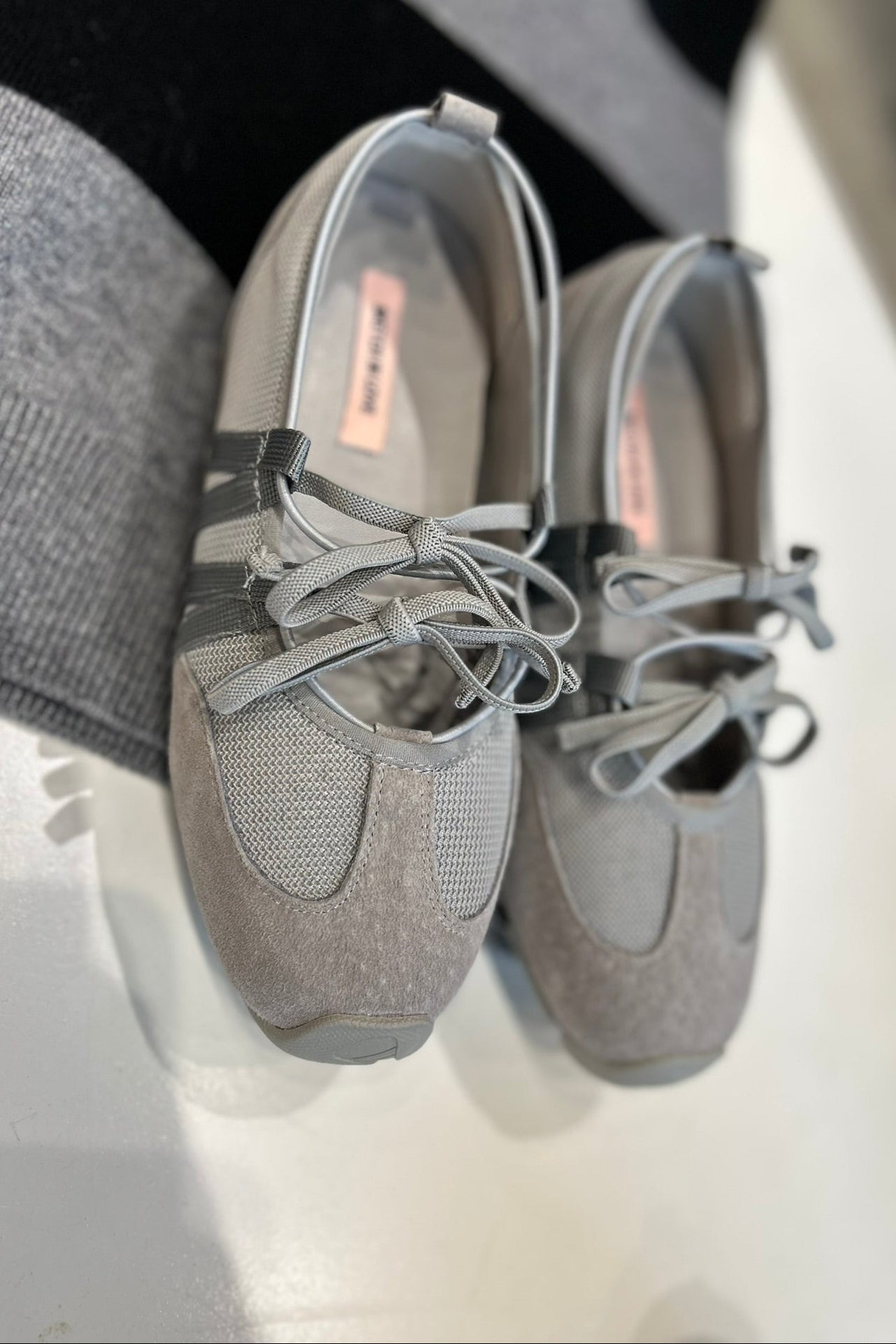 Ribbon Mary Jane Sneakers
