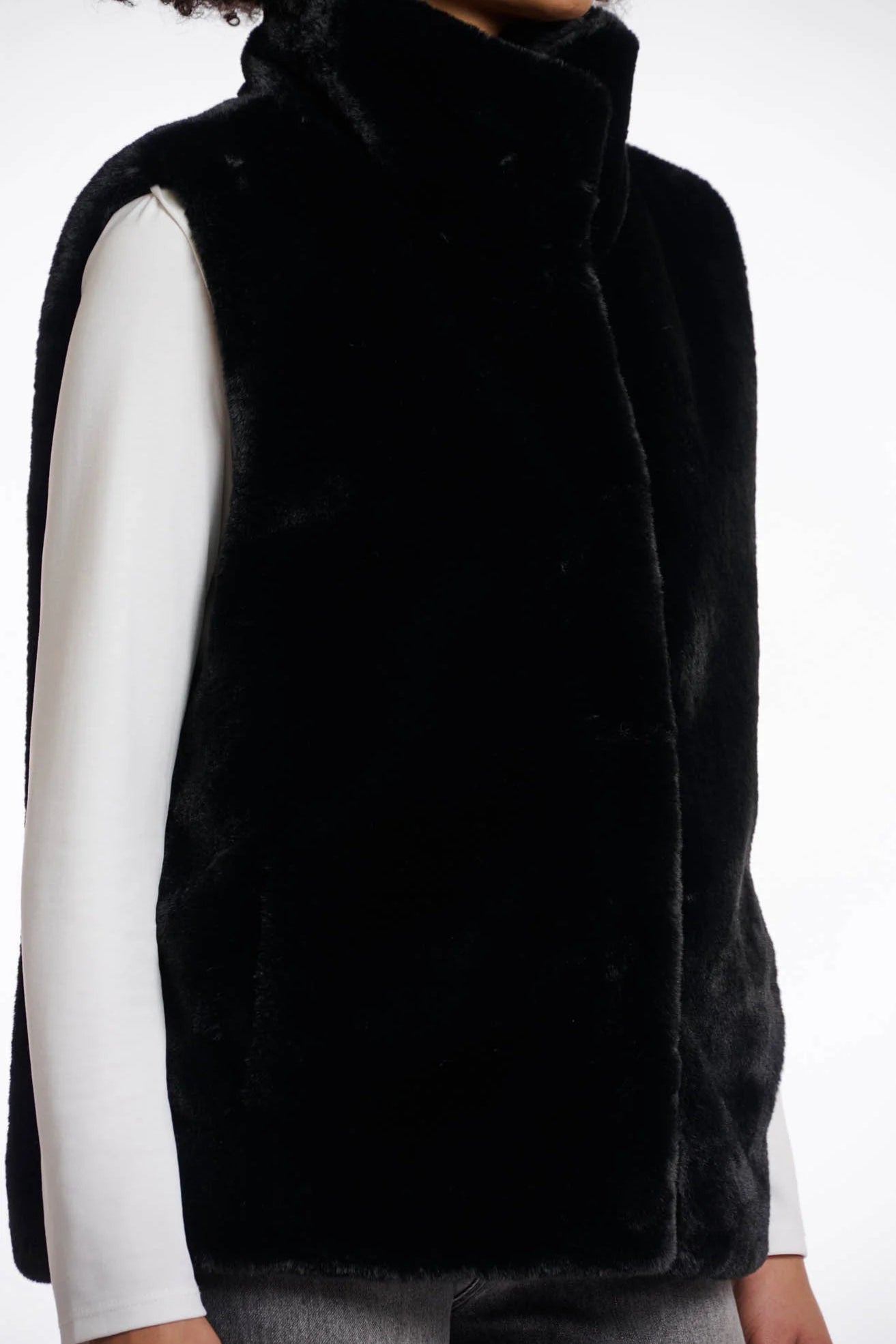 Lison Faux Fur Vest
