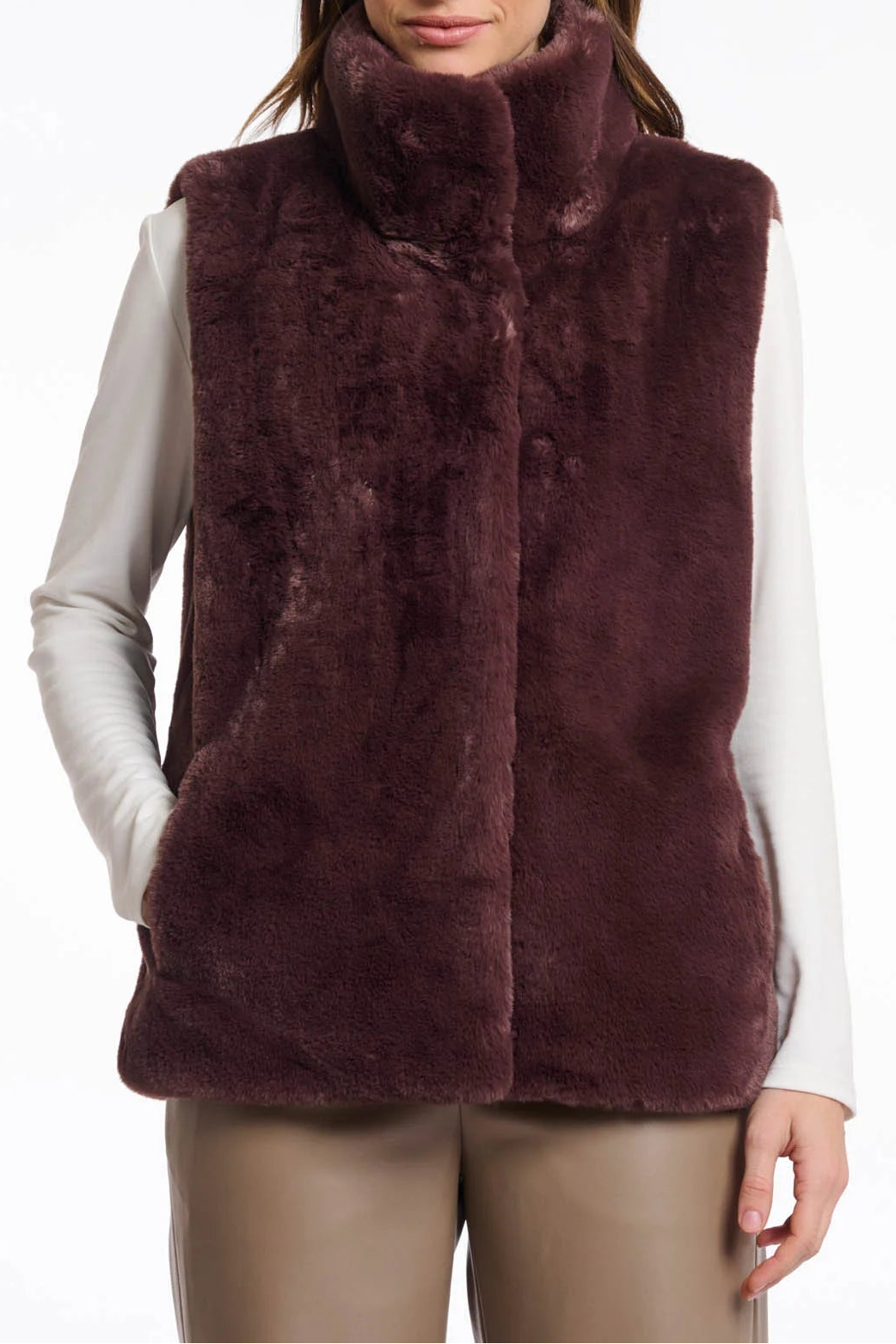 Lison Faux Fur Vest