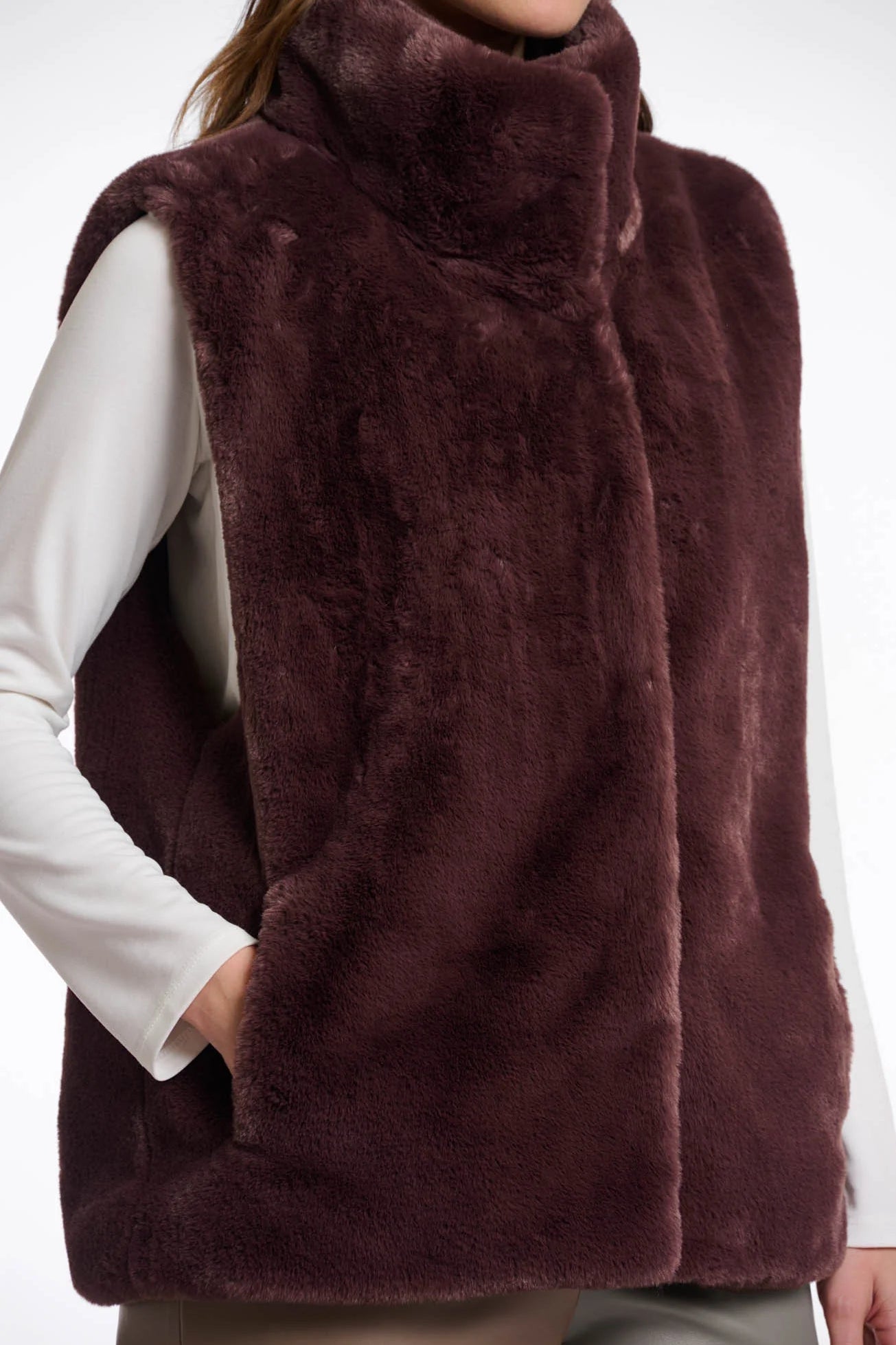 Lison Faux Fur Vest