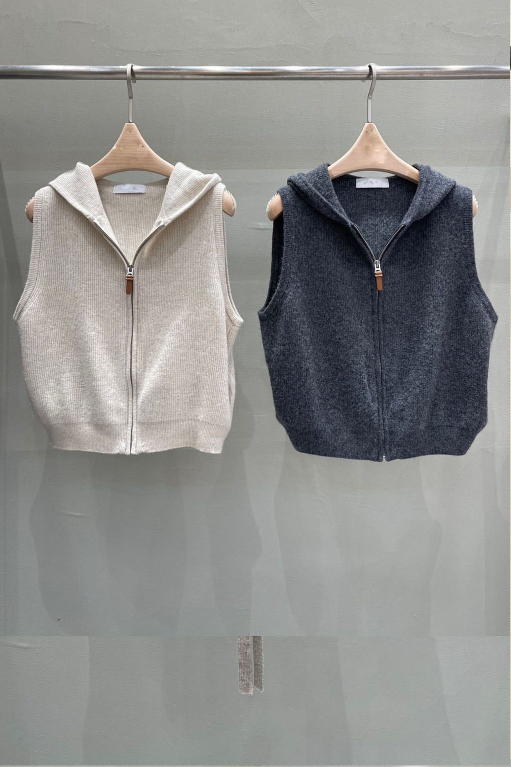 Madison Hooded Zip-Up Vest
