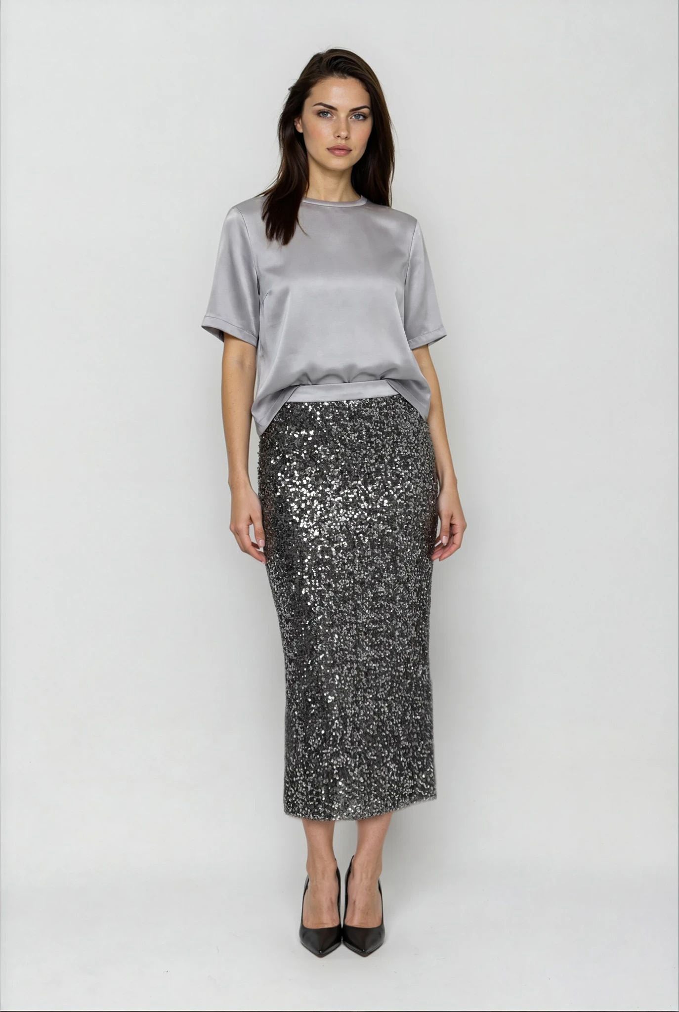 Twinkle Sequin Skirt