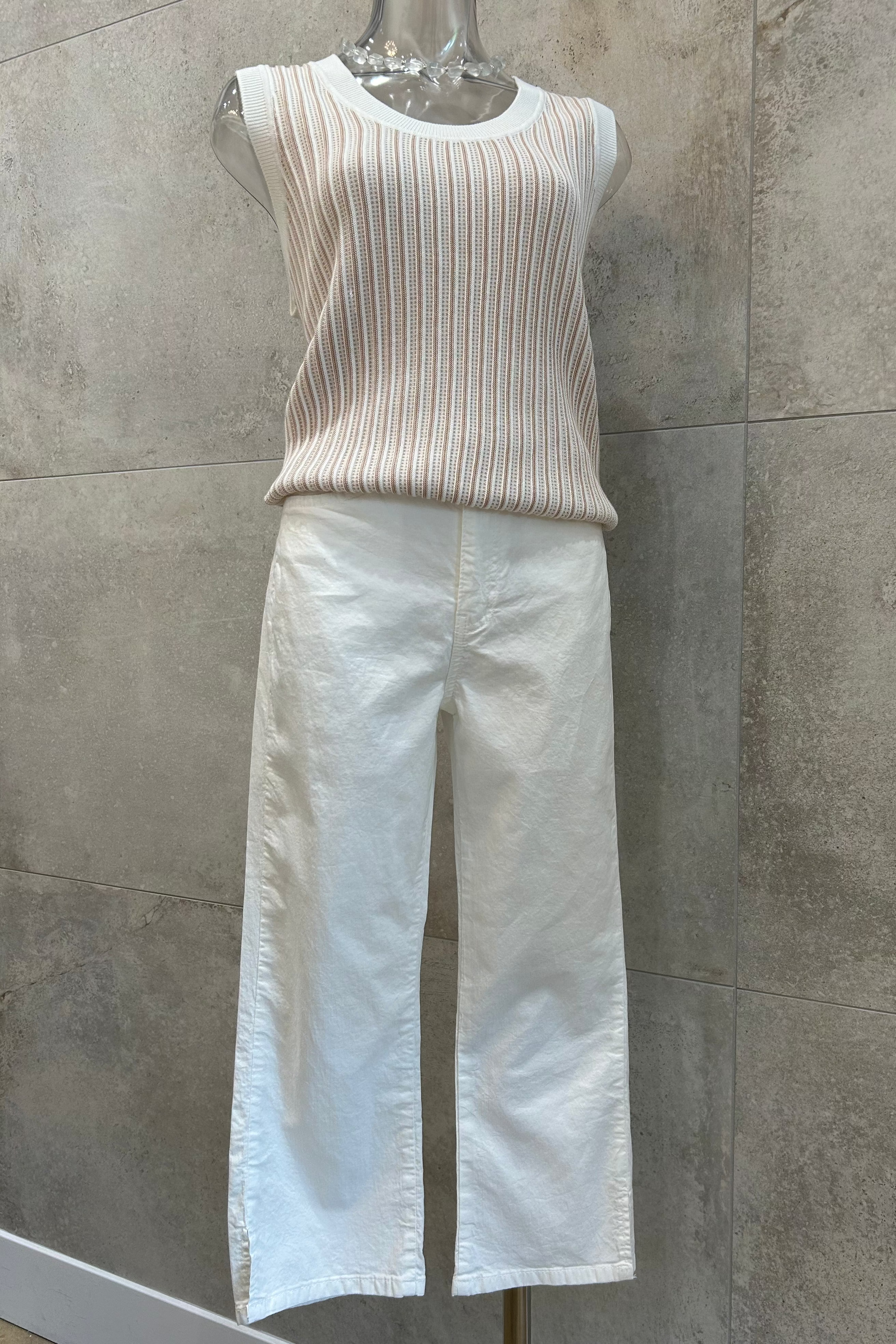 Amy Straight Fit Ankle Pants