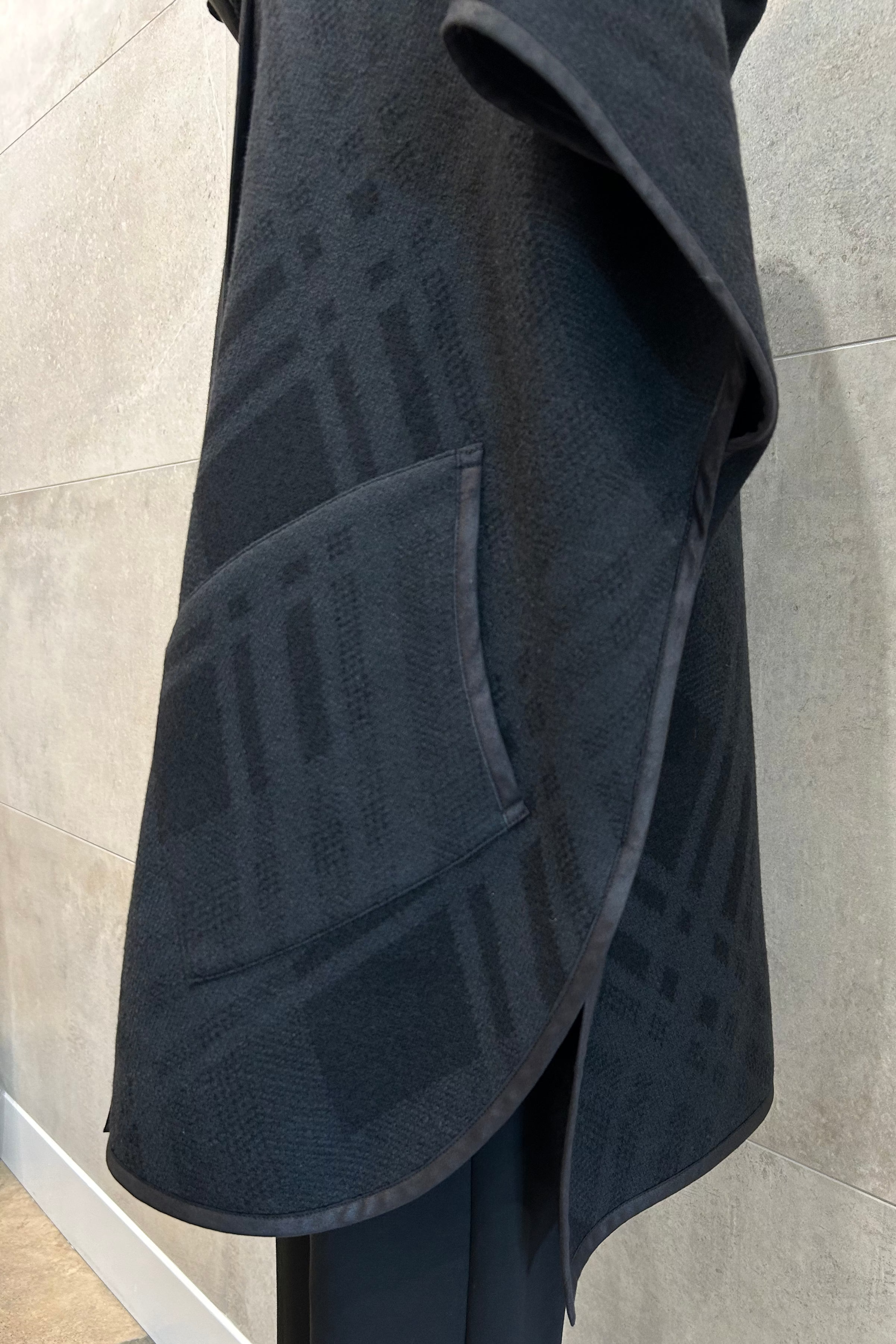 Belle Wool Poncho Vest