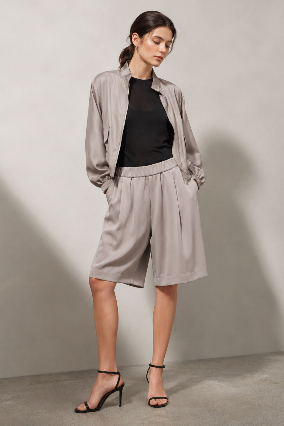 Airy Bermuda Shorts