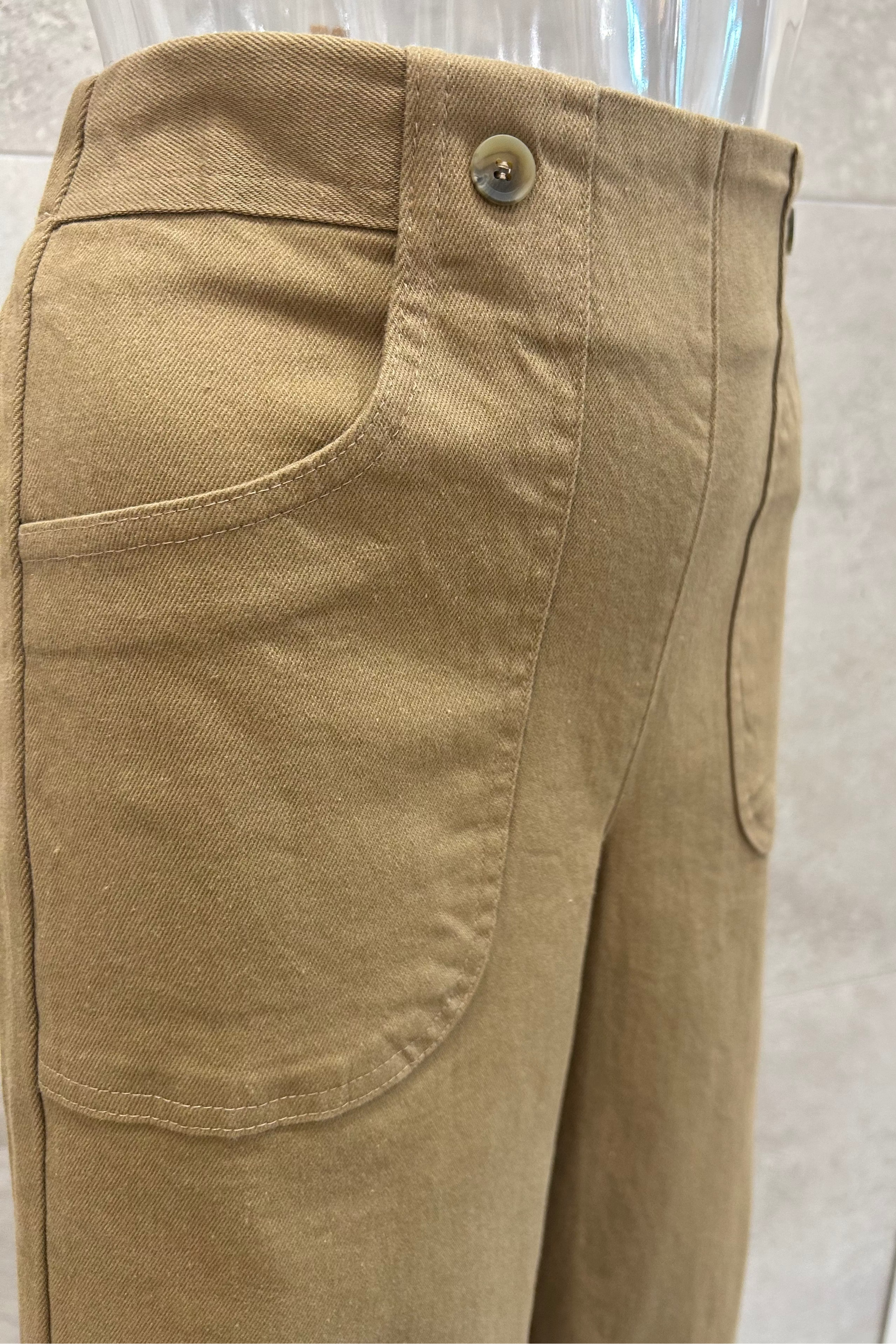 Fatima Cotton Straight Fit Pants
