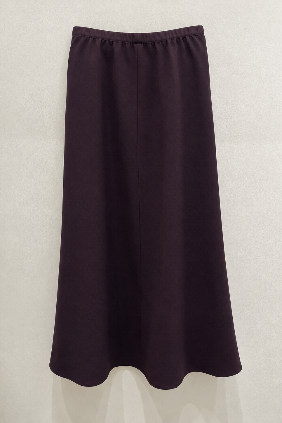Flannel Pull On A- line Skirt