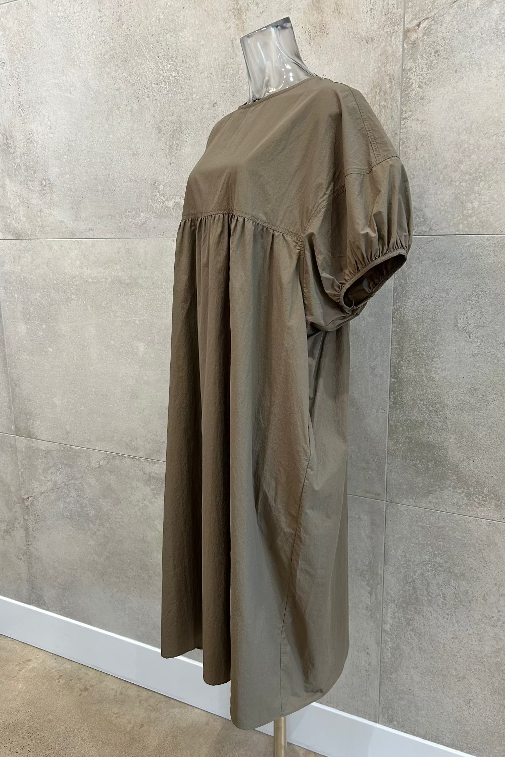 Kelly Puff Sleeve Long Dress