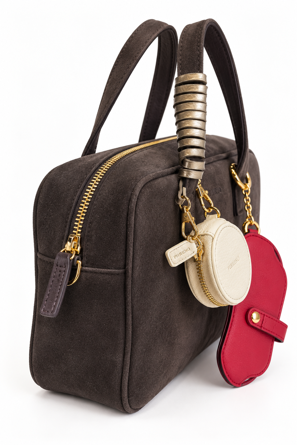 Mini Baguette Bag Suede