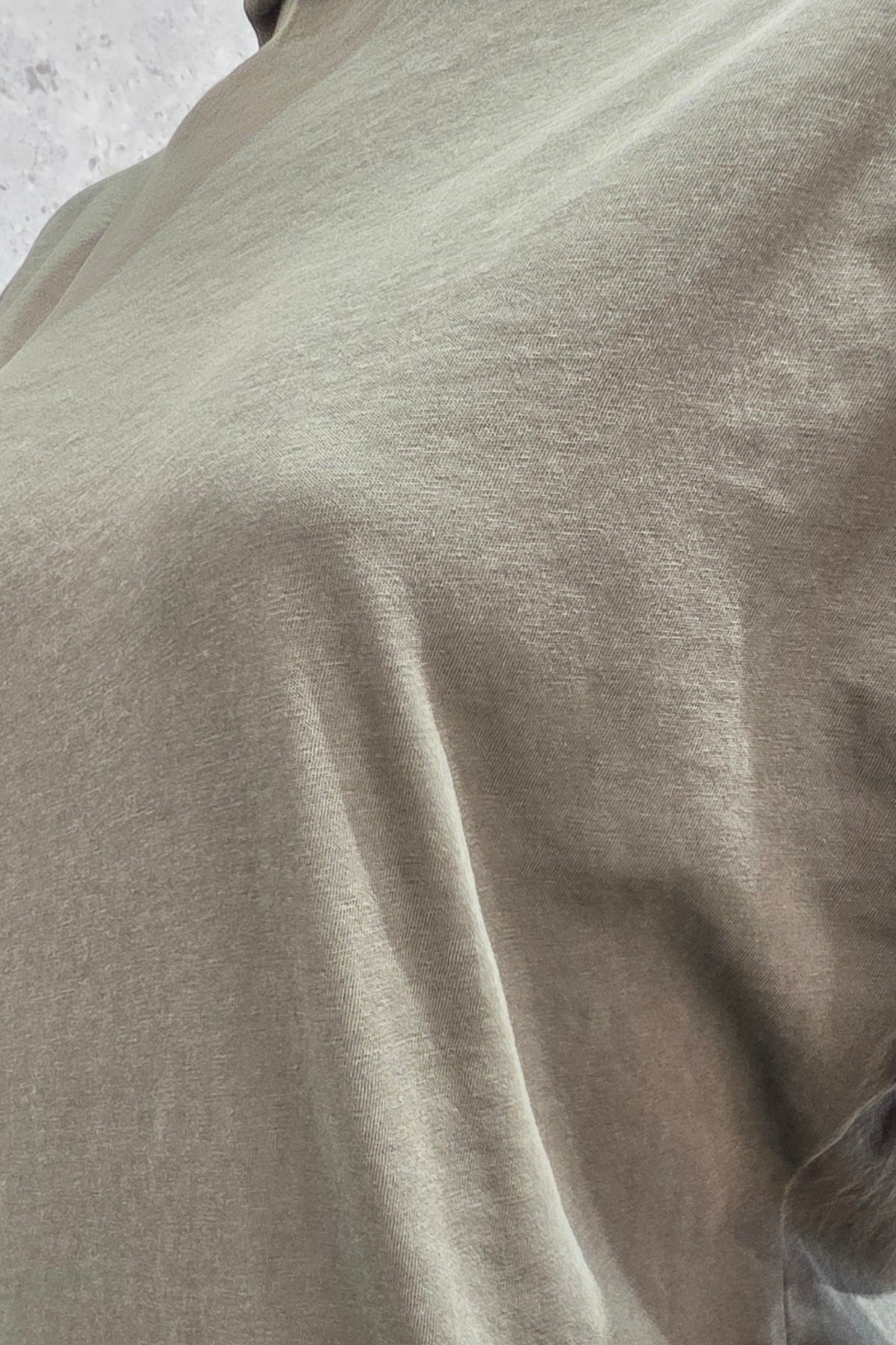 Mock Neck 3/4 Sleeves T-Shirt