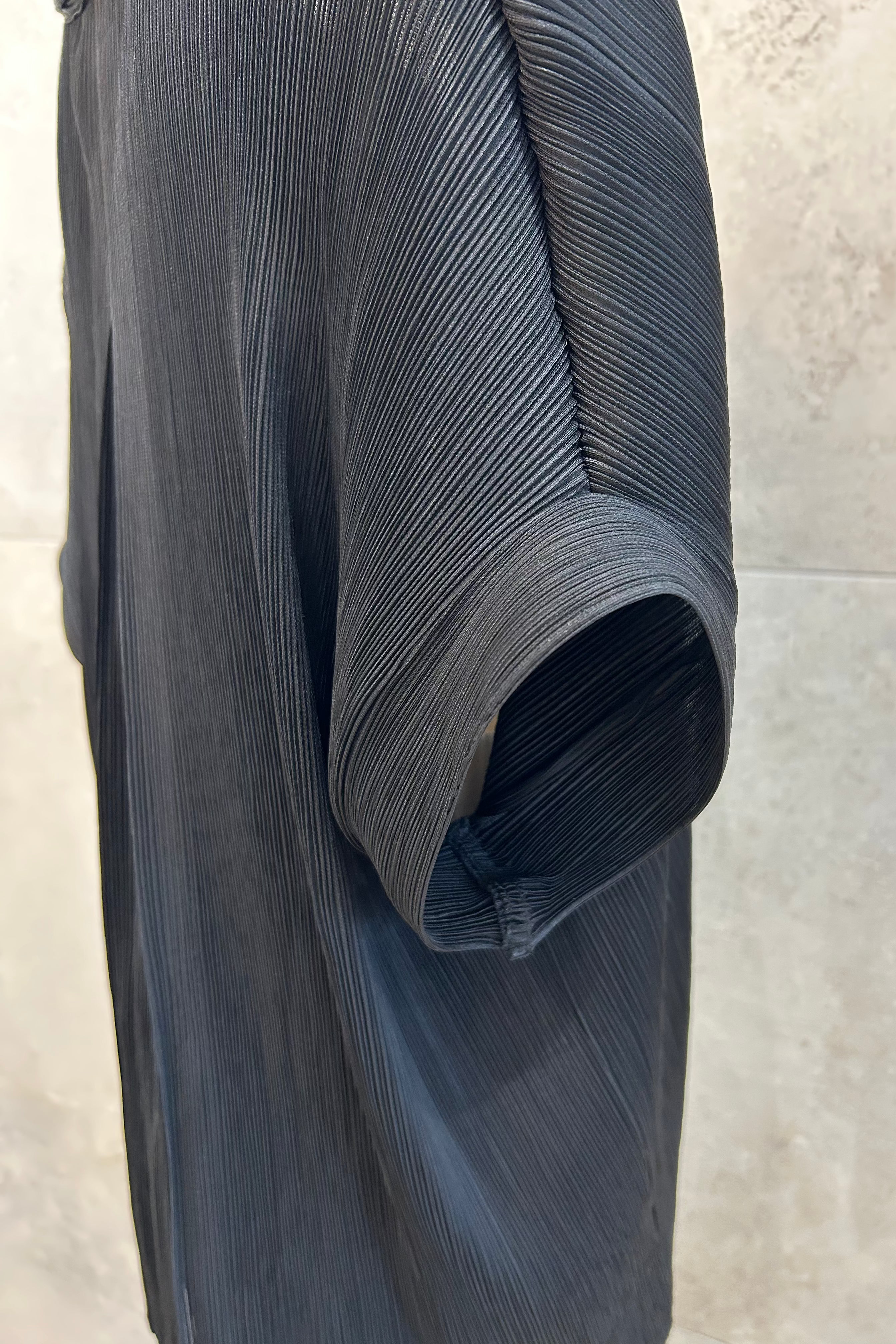 Pleated Button Down Shirt