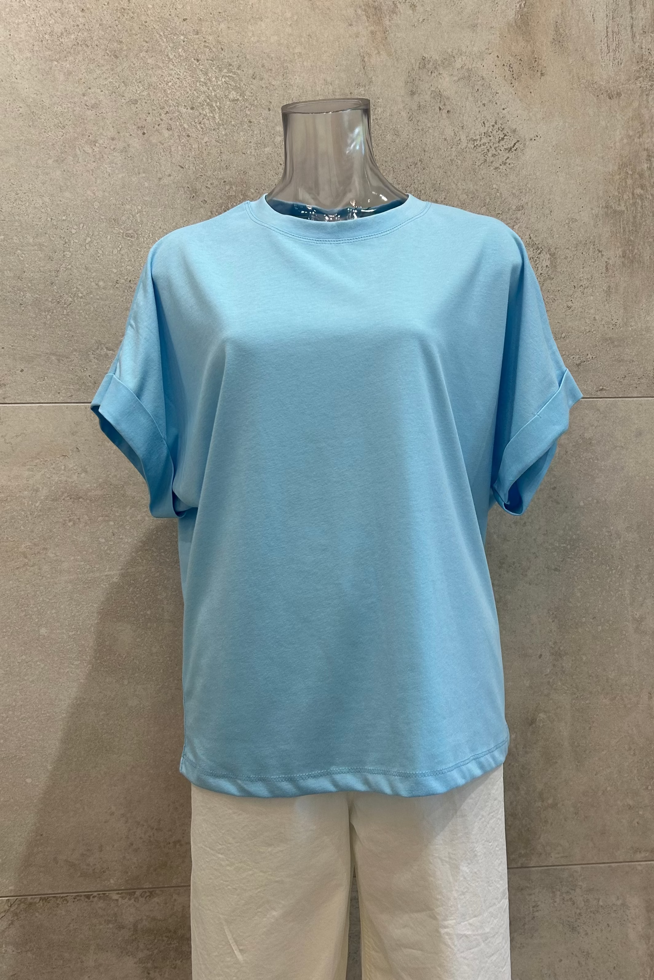Rolled Sleeve T-Shirt