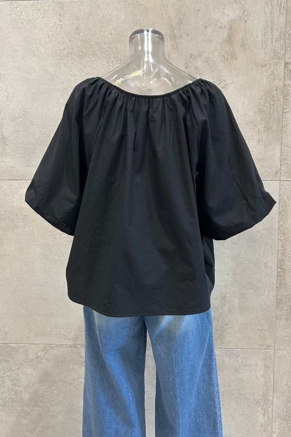 Soft Shirring Blouse