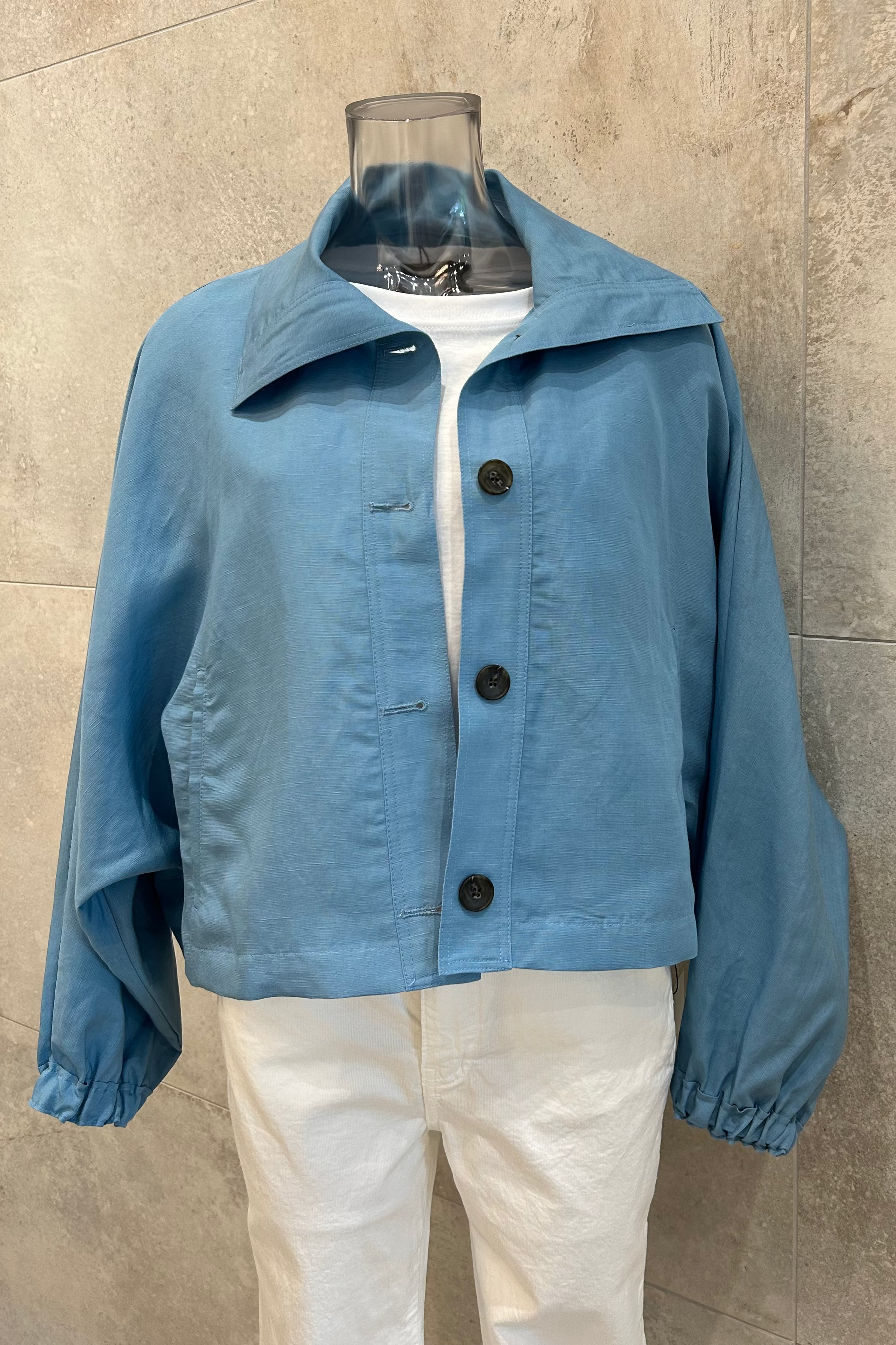 Diana Linen Short Jacket