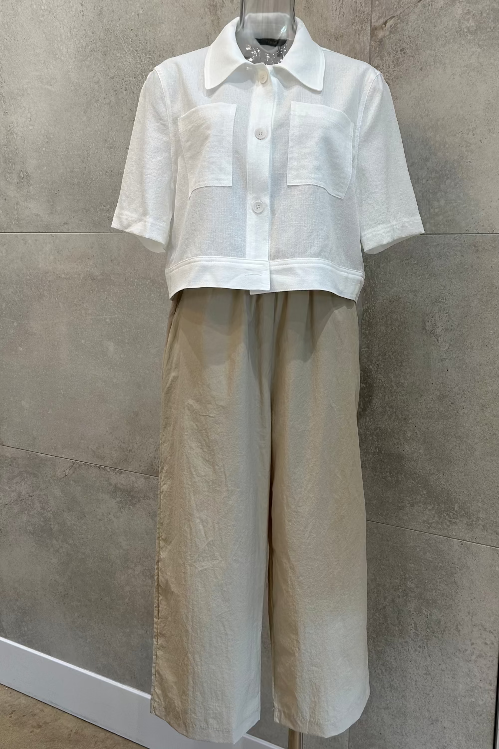 Short Sleeve Crop Jacket