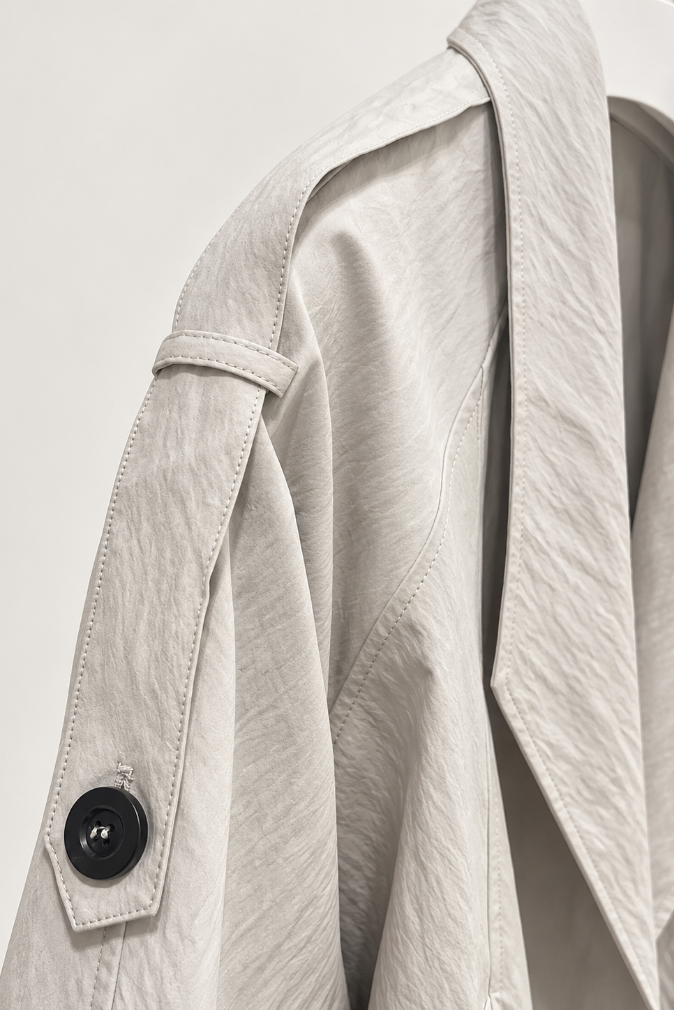 Shawl Collar Trench Jacket