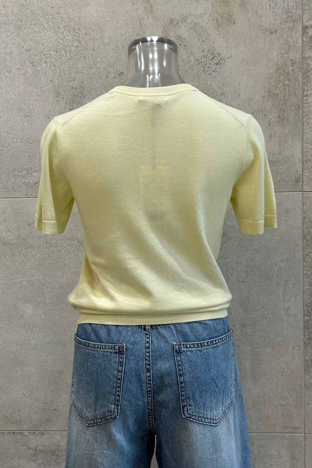Suvin Cotton Short Sleeve Knit Top