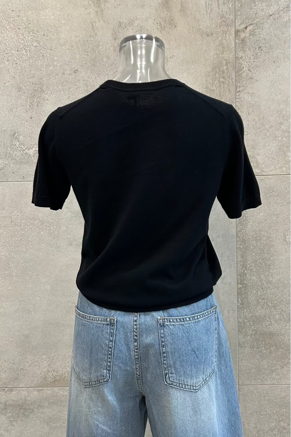 Suvin Cotton Short Sleeve Knit Top