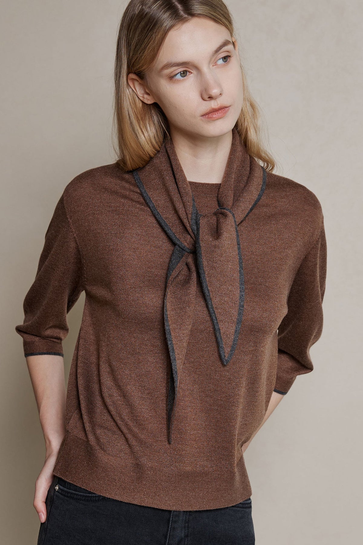 Two Way Knit Scarf