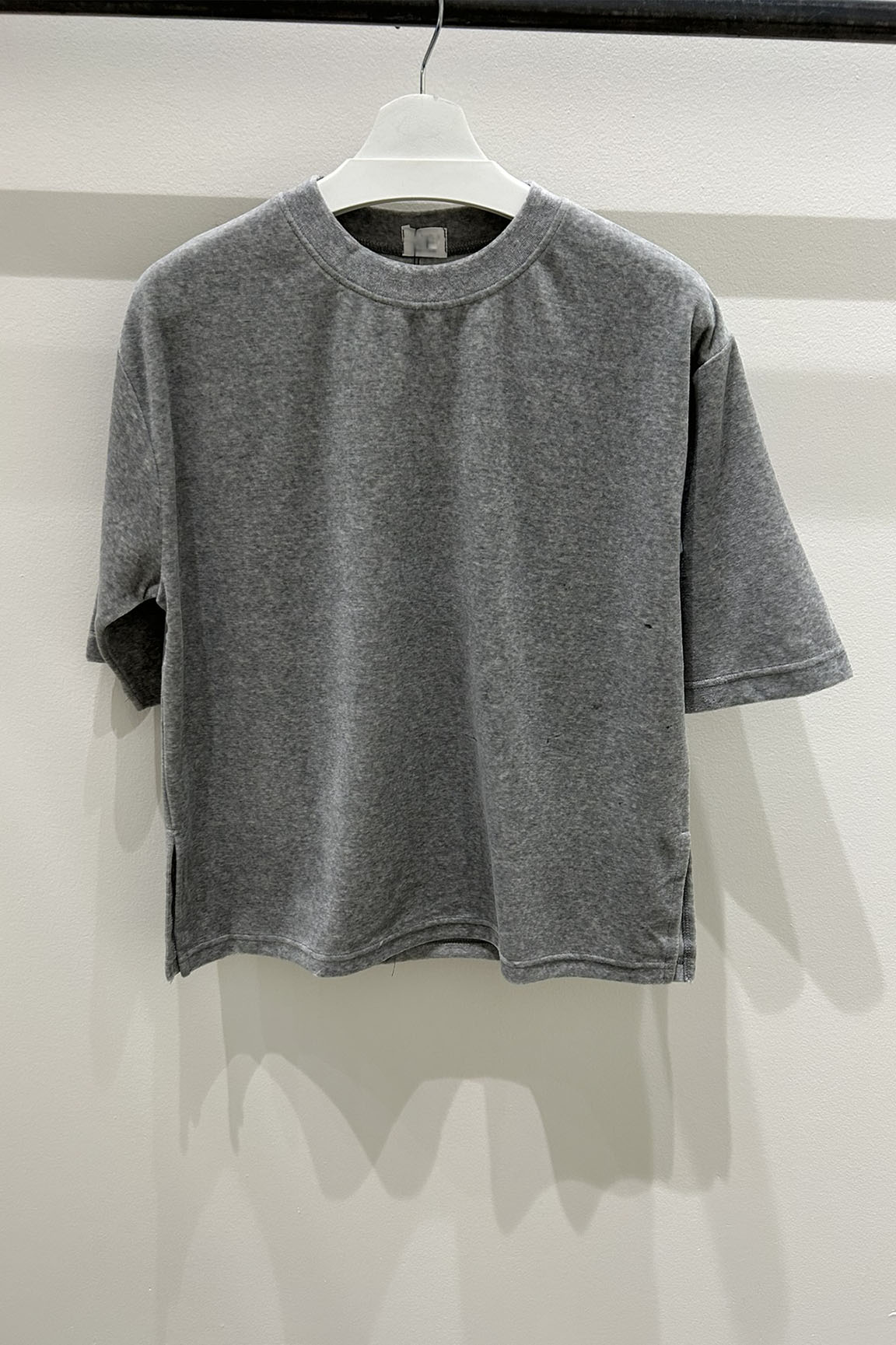 Mia Velour Boxy T-Shirt