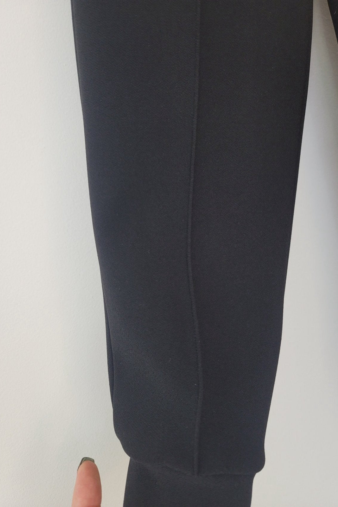 Pintuck Banding Jogger Fleece Lined Pants