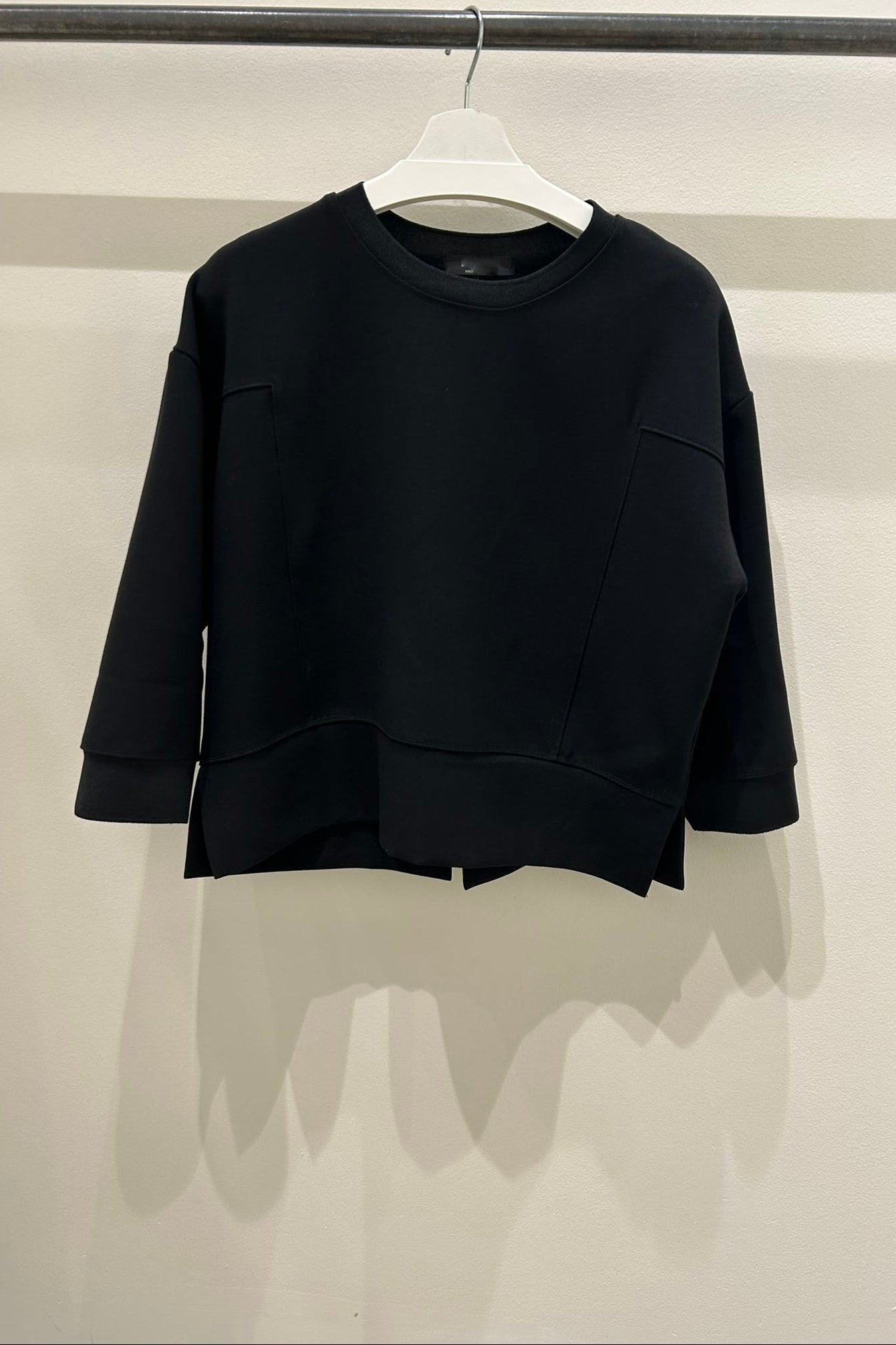 Marion Stretch Crewneck Blouse