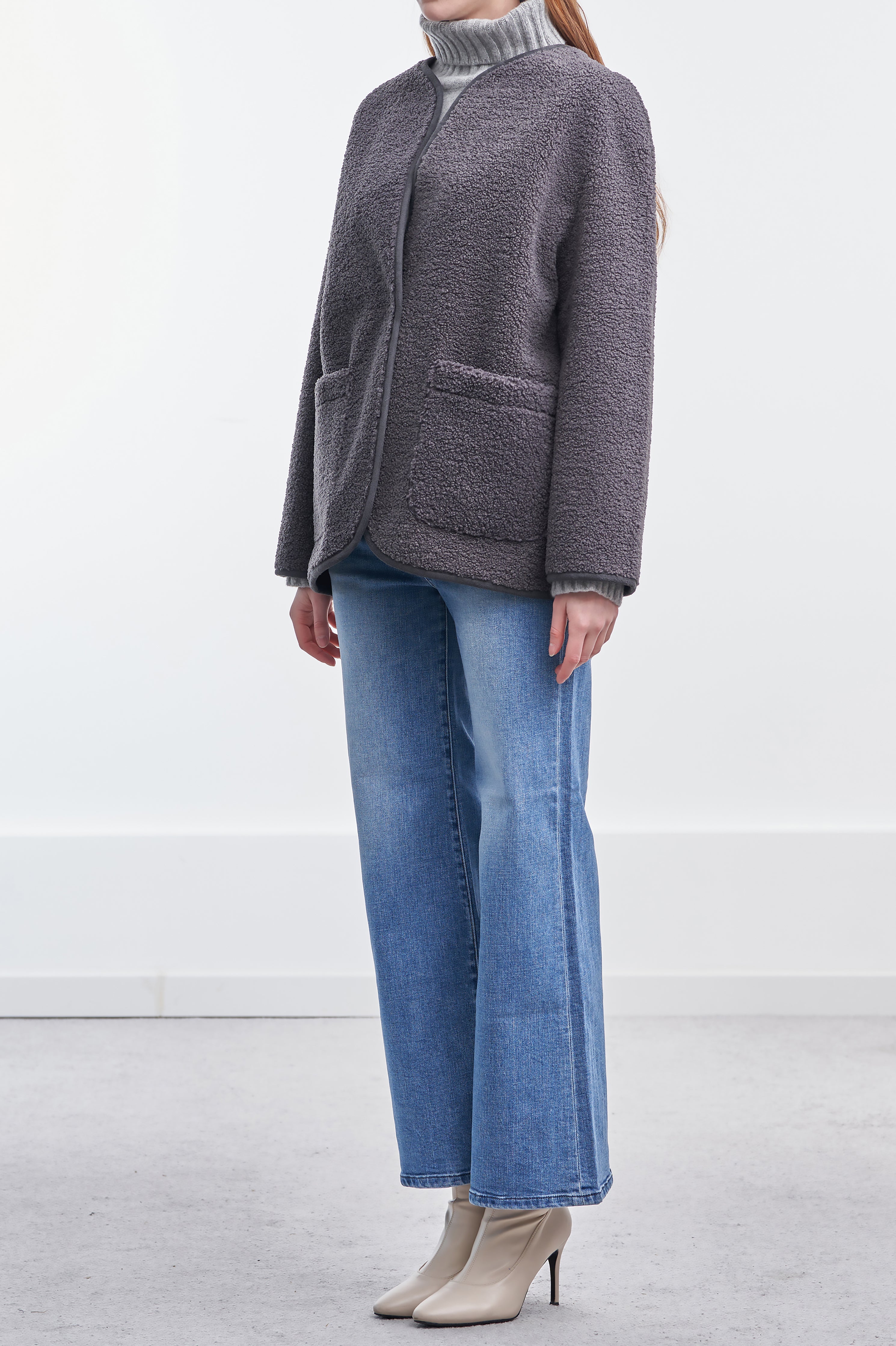 Double-Faced Fleece Jacket