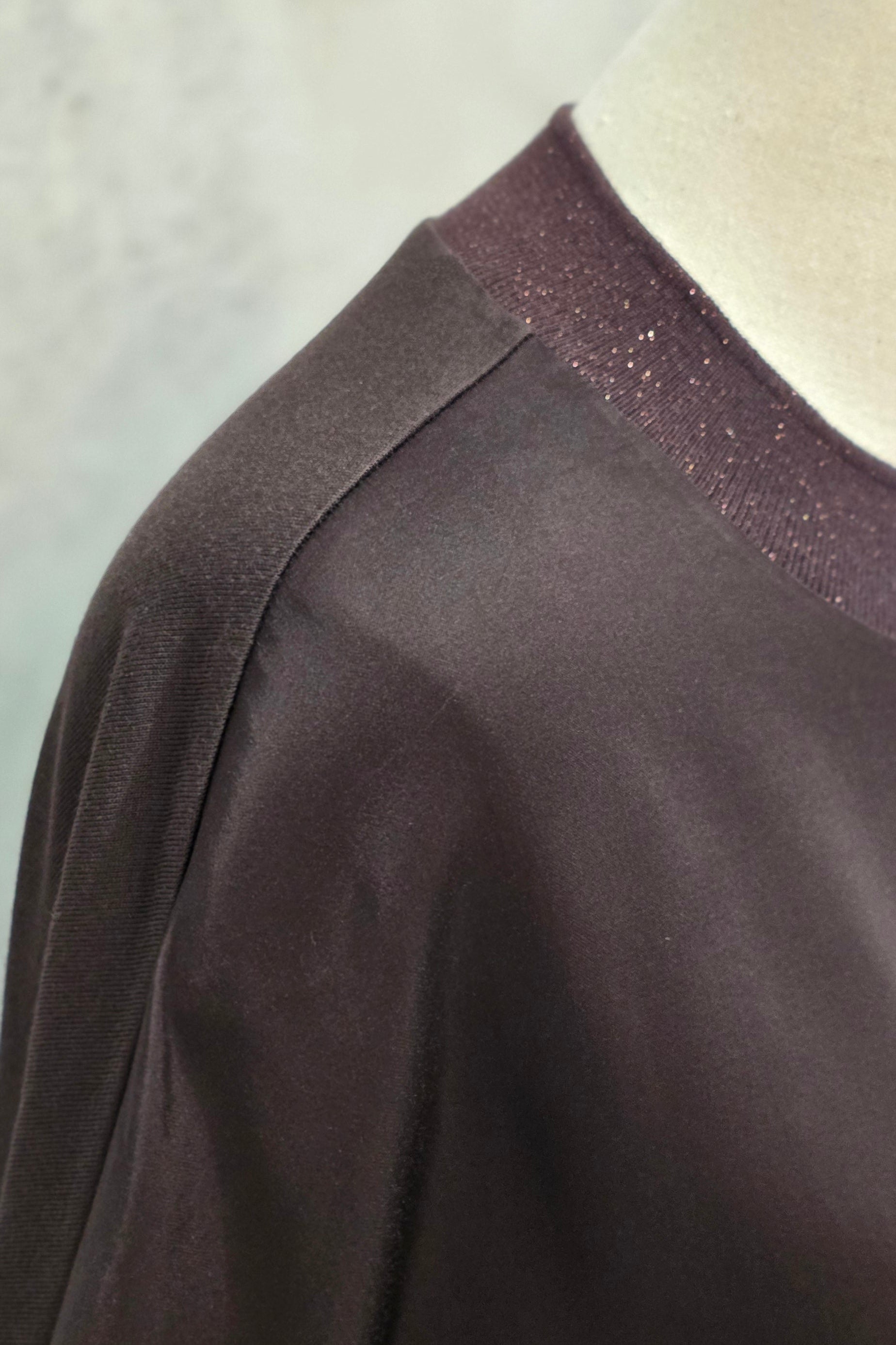 Satin T-Shirt Blouse