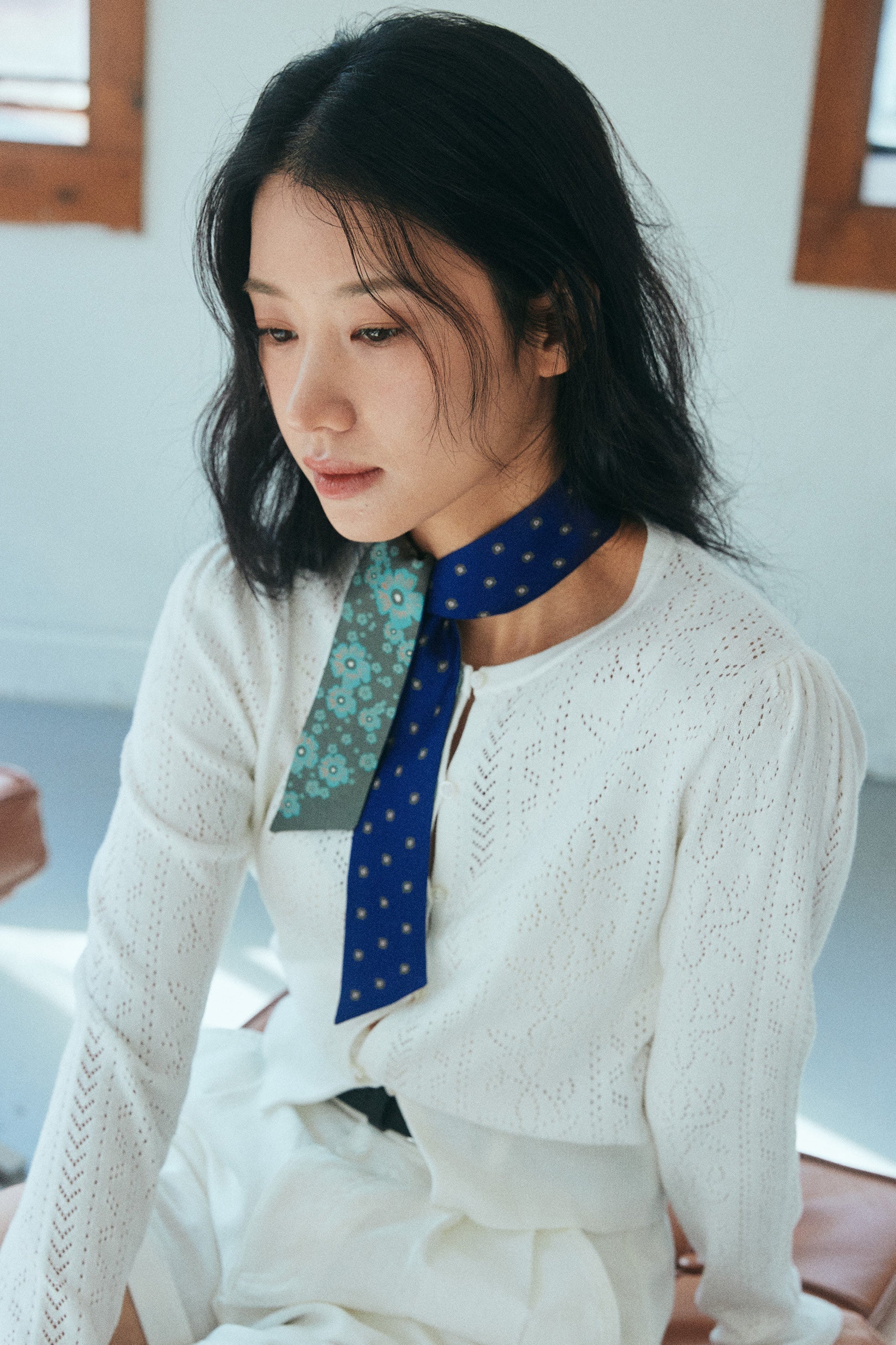 Twilly Silk Ribbon Scarf Short