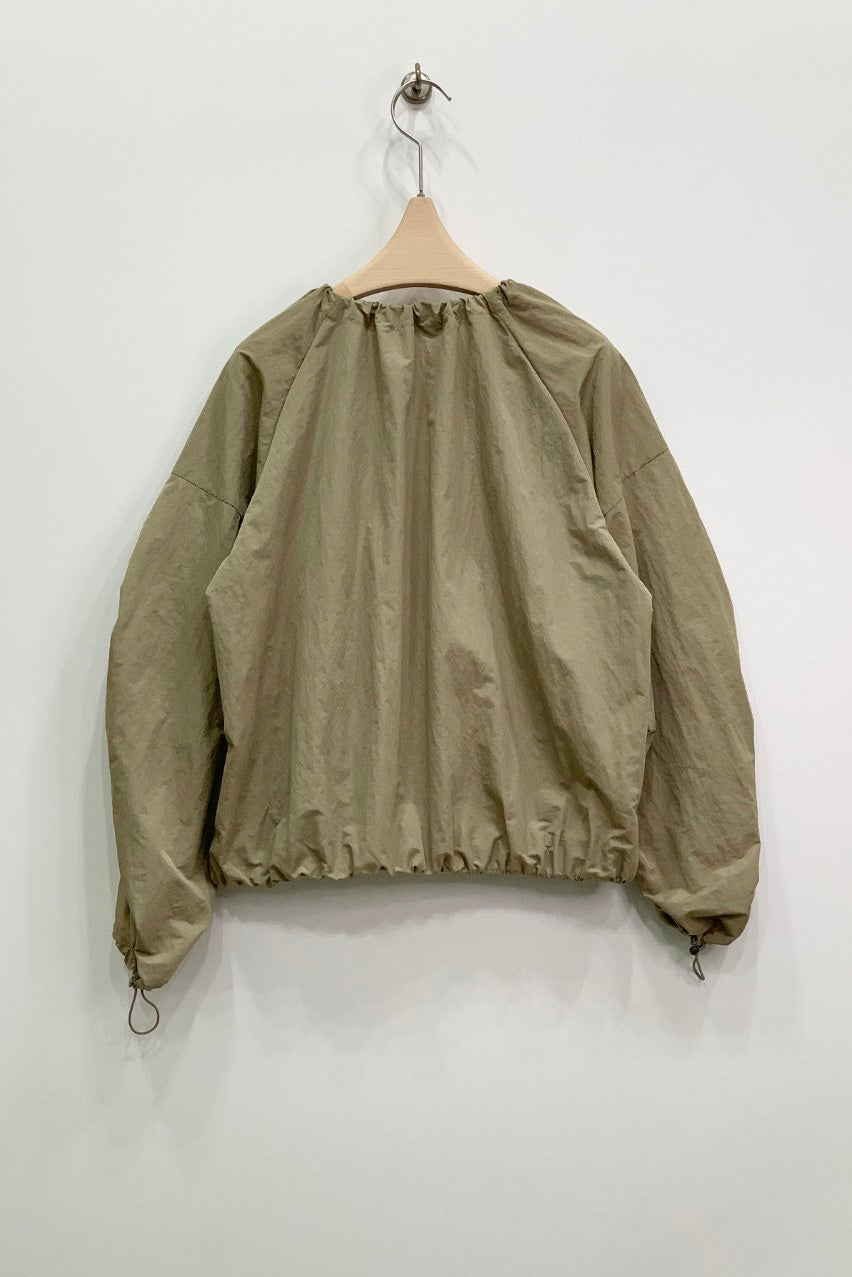 Adjustable Shirred Sleeve Tech Blouse