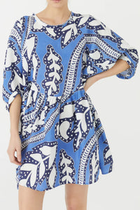 Alcala Printed Linen Dress