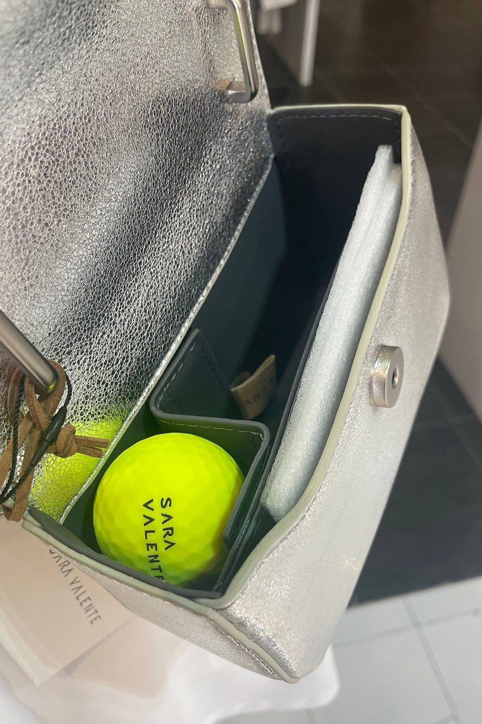 Ball Inside Golf Belt Bag