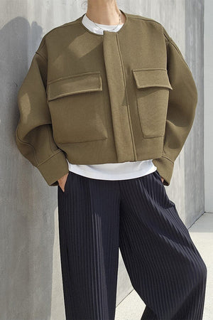 Cute cropped jacket for women