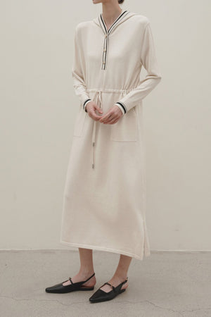 Hoodie Sweater Midi Dress