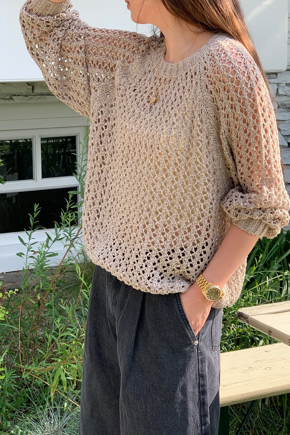 Mavi Open Stitch Sweater